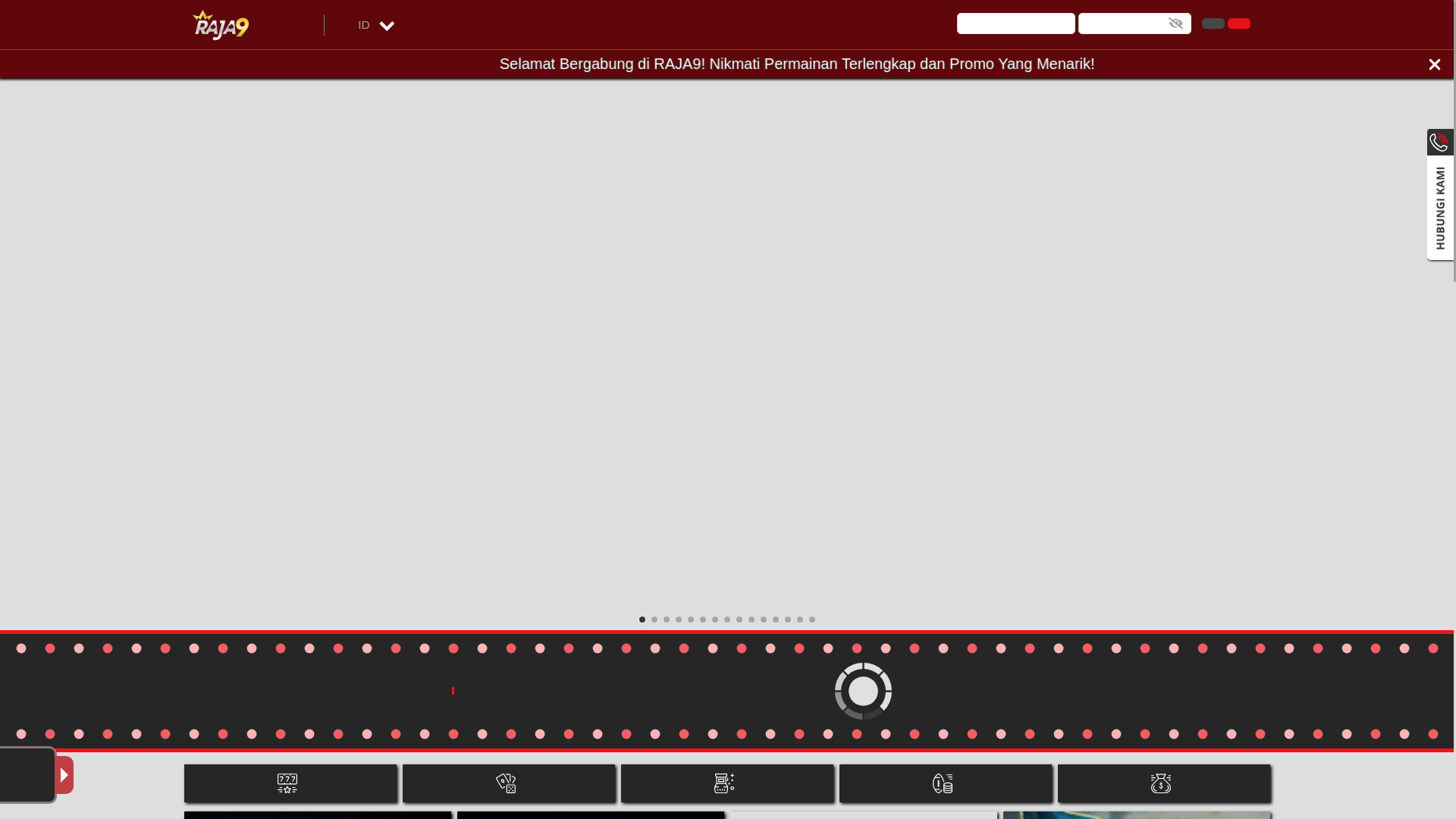 website screenshot of https://raja9f.space/
