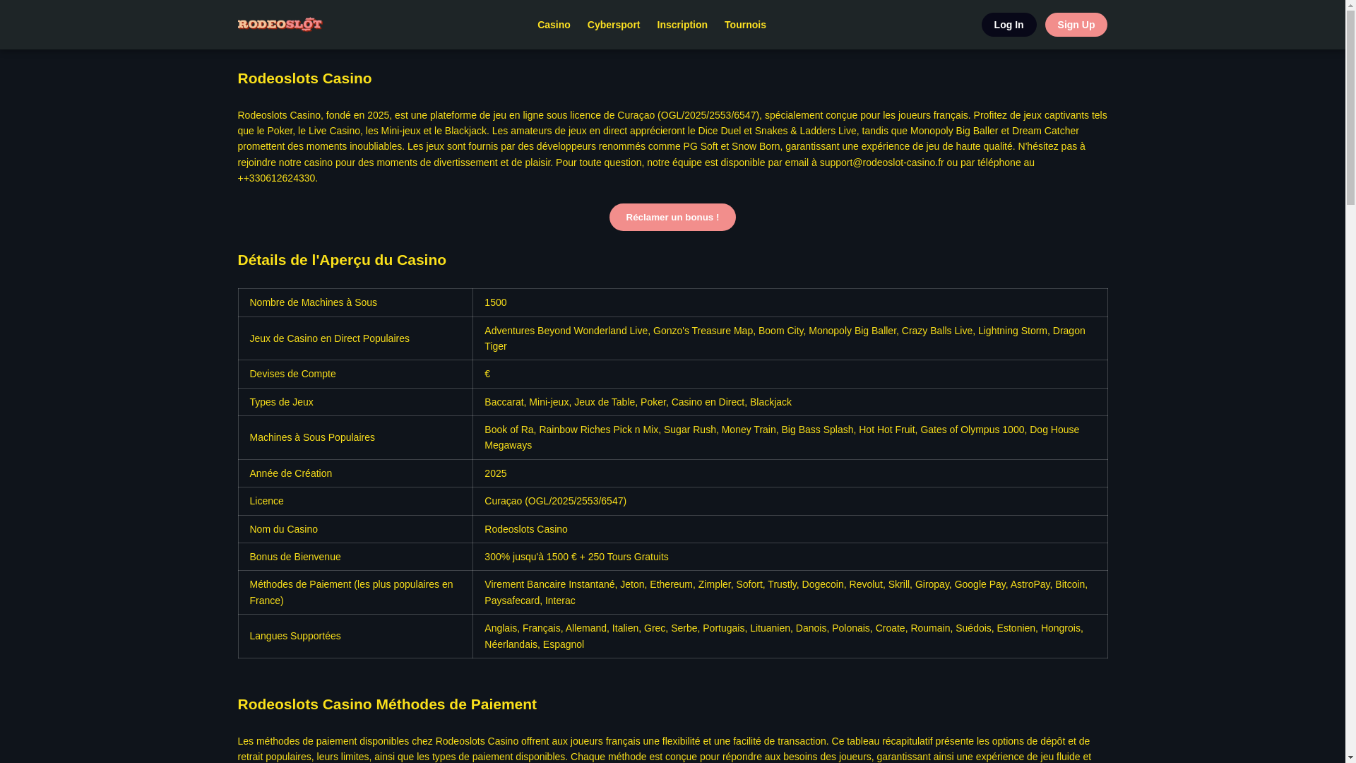 website screenshot of https://rodeoslot-casino-fr.pages.dev/