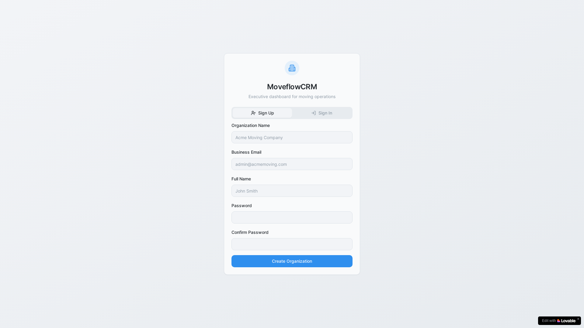 website screenshot of https://moveflow.app/