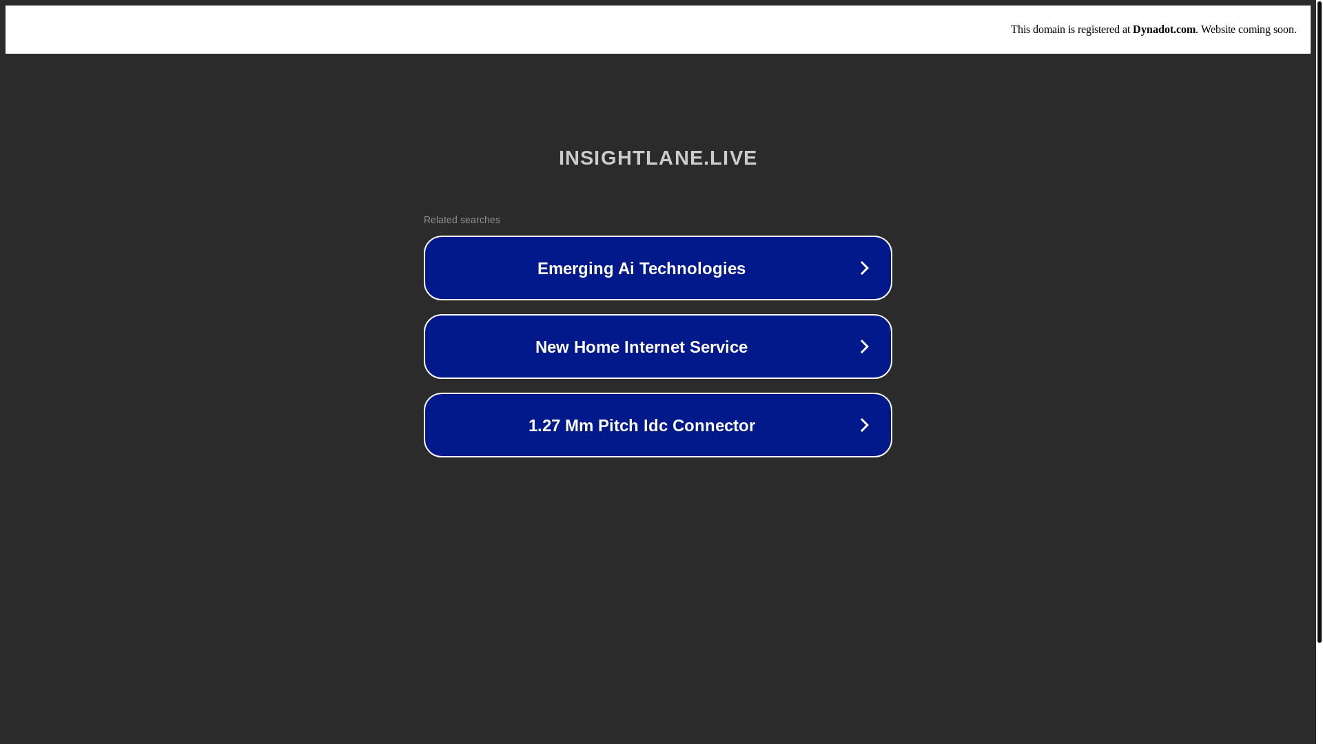 website screenshot of https://insightlane.live/