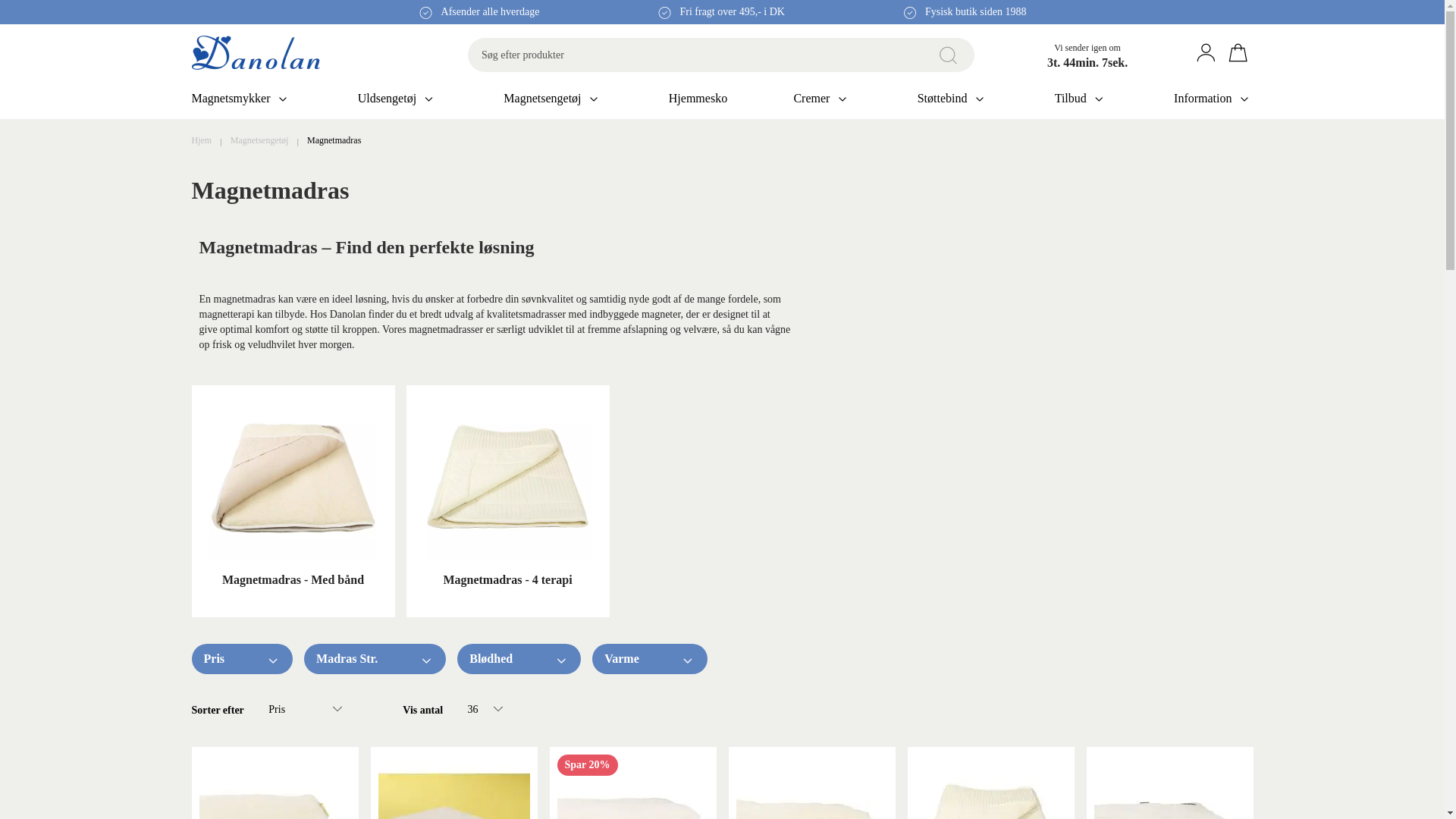 website screenshot of https://xn--magnettpper-g9a.dk/