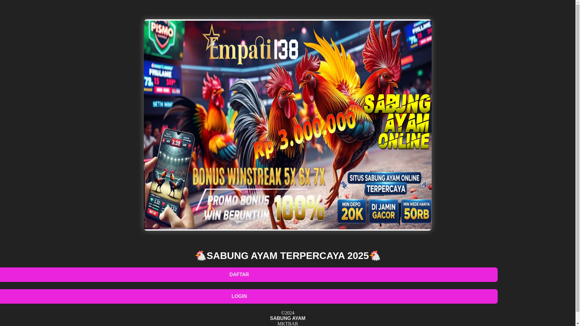 website screenshot of https://sabung-ayam-terpercaya.pages.dev/