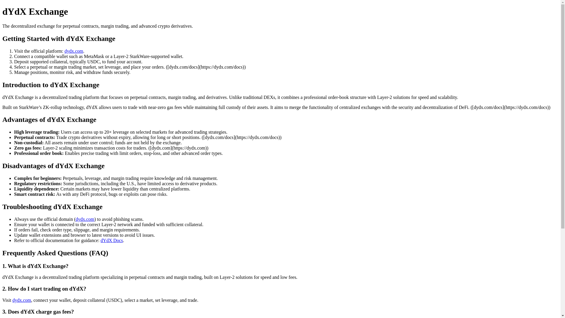 website screenshot of https://io-dydx-exchange.pages.dev/