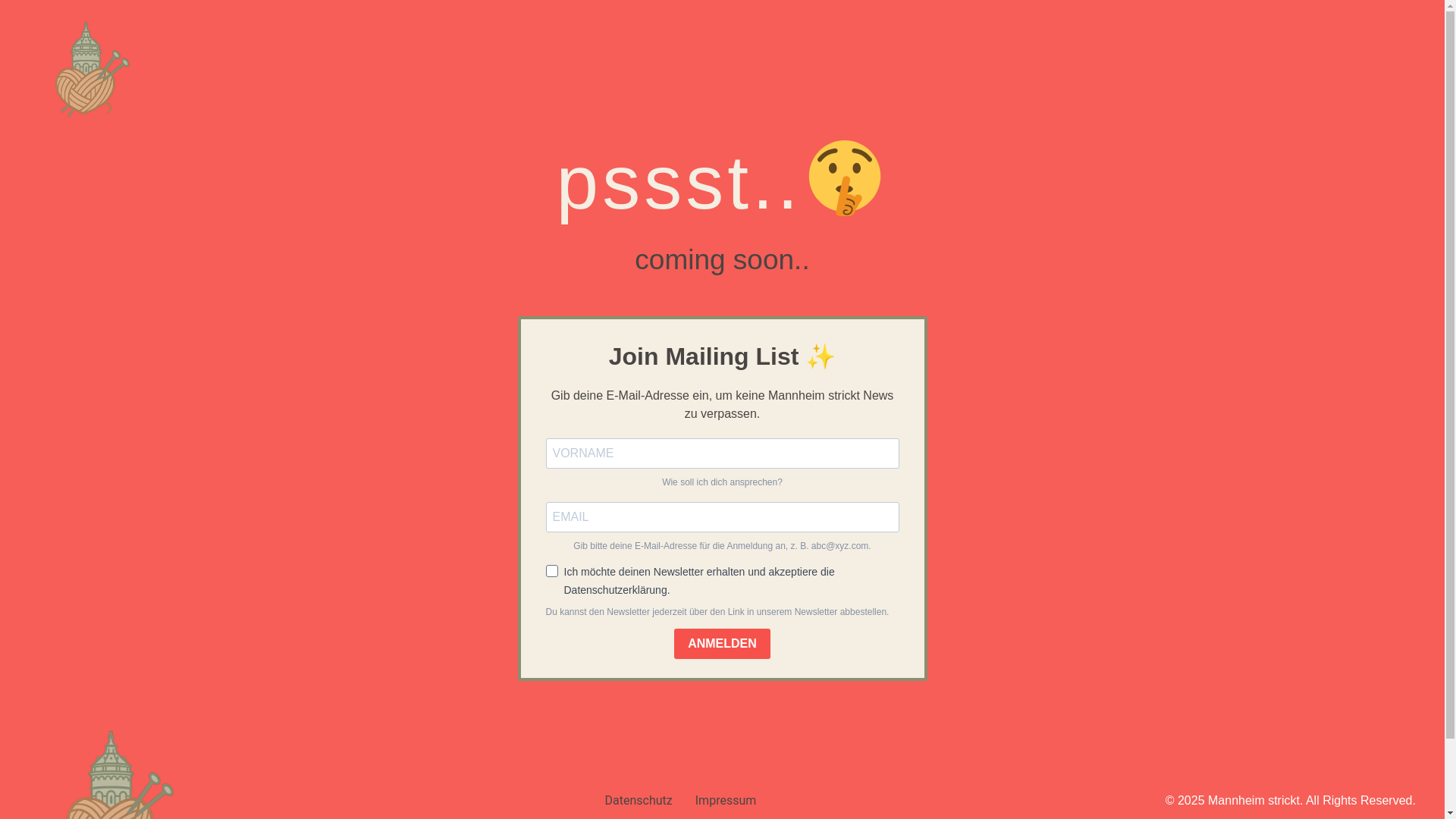 website screenshot of https://mannheimstrickt.de/