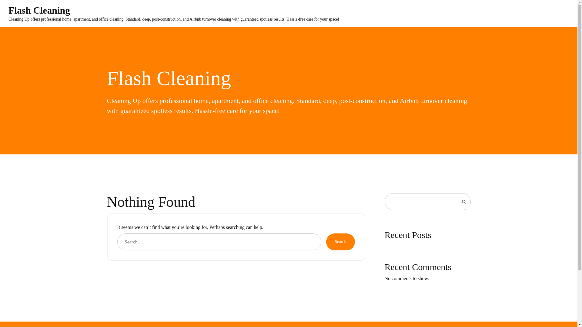 website screenshot of https://flashscleaning.space/