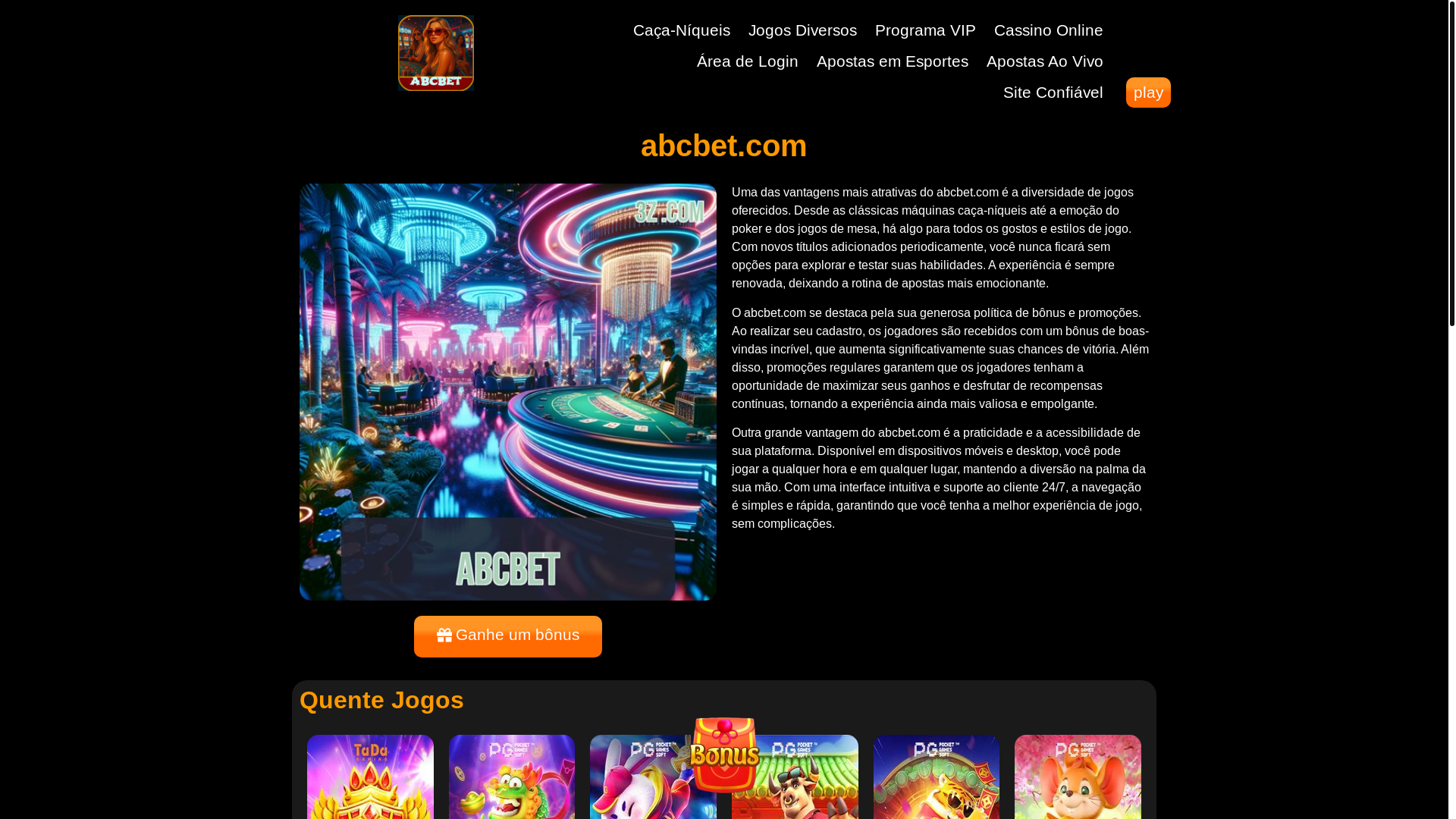website screenshot of https://abcbetn.com/