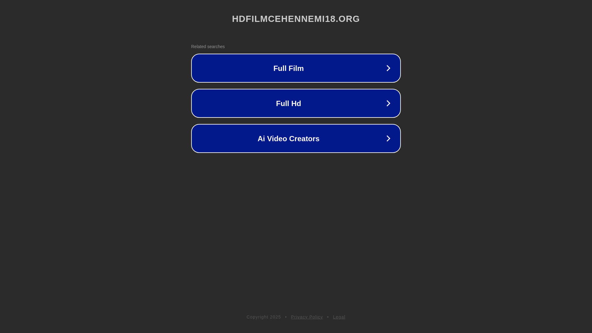 website screenshot of https://hdfilmcehennemi18.org/