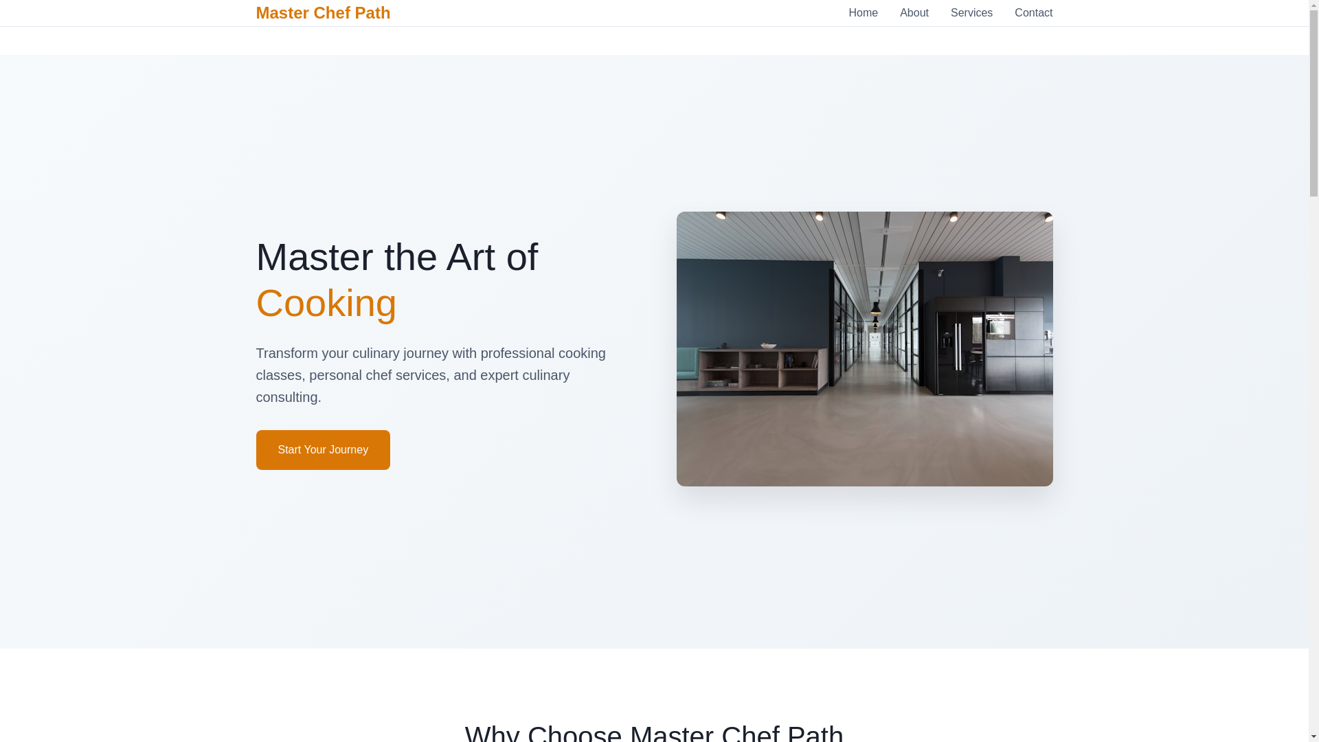 website screenshot of https://masterchefpath.digital/