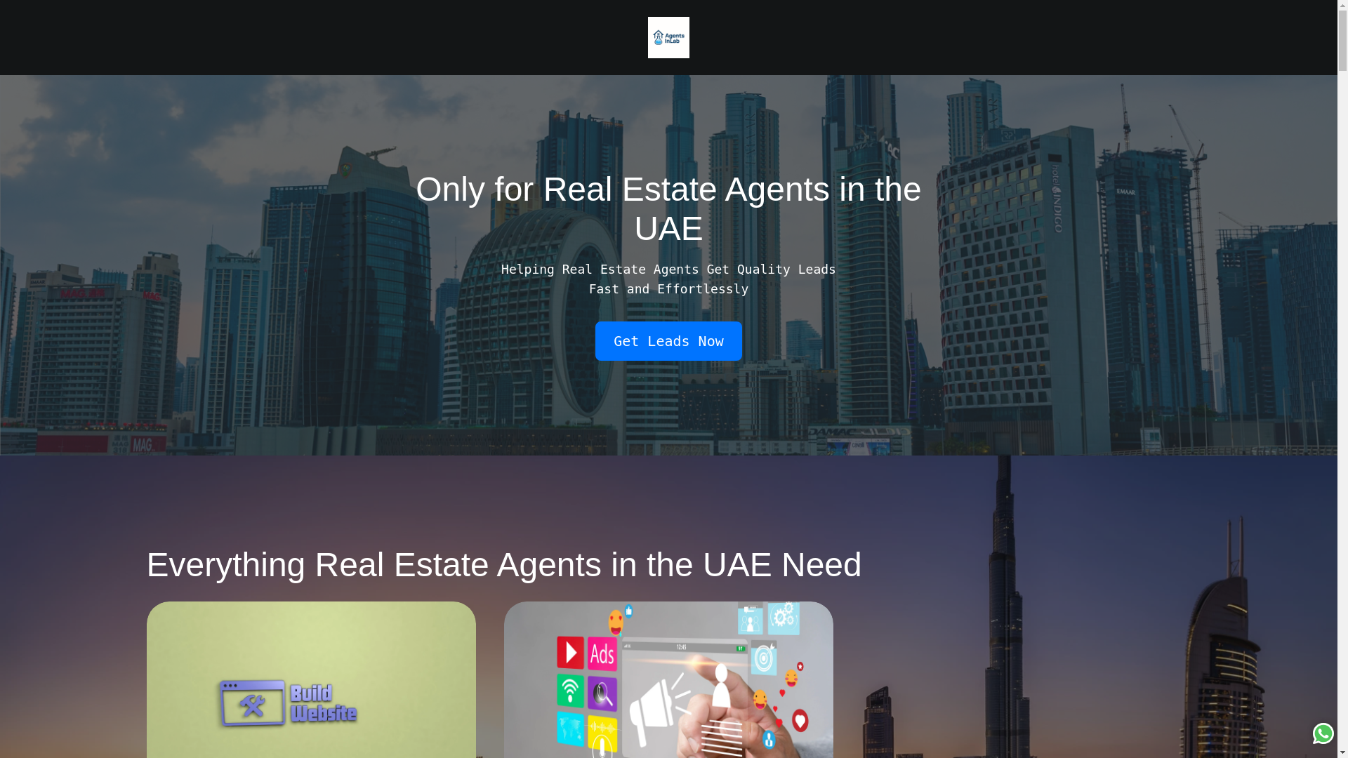 website screenshot of https://agentsinlab.com/