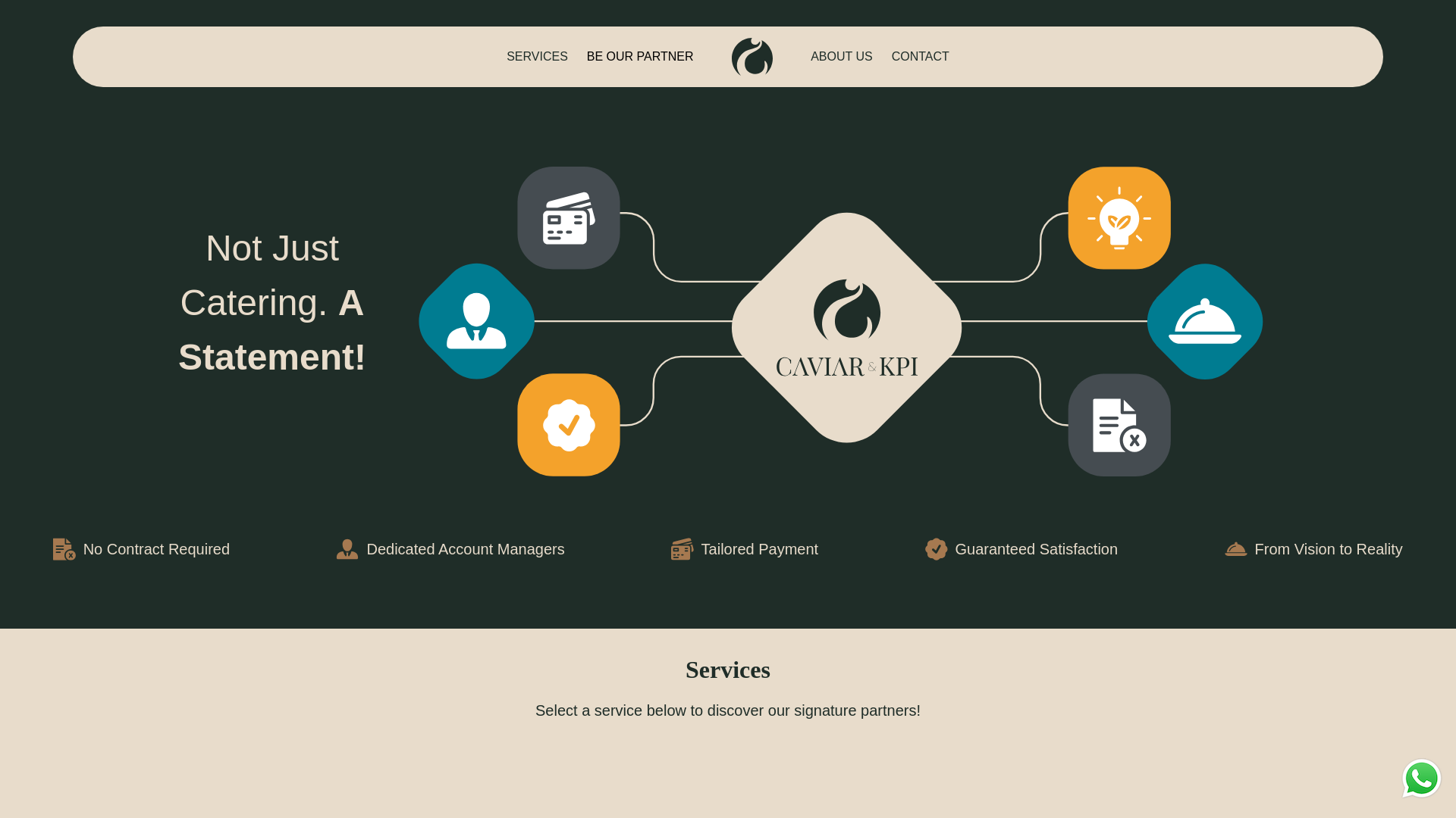 website screenshot of https://caviar-kpi-frontend.pages.dev/