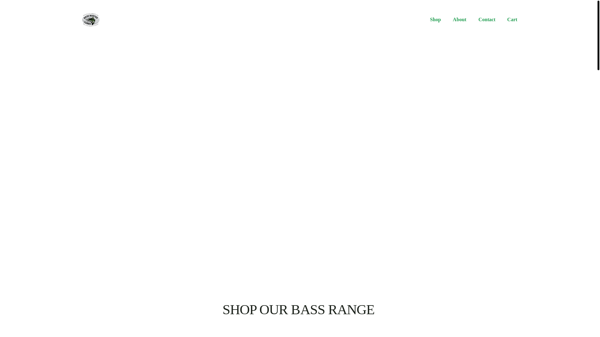 website screenshot of https://bassbusterlures.com/