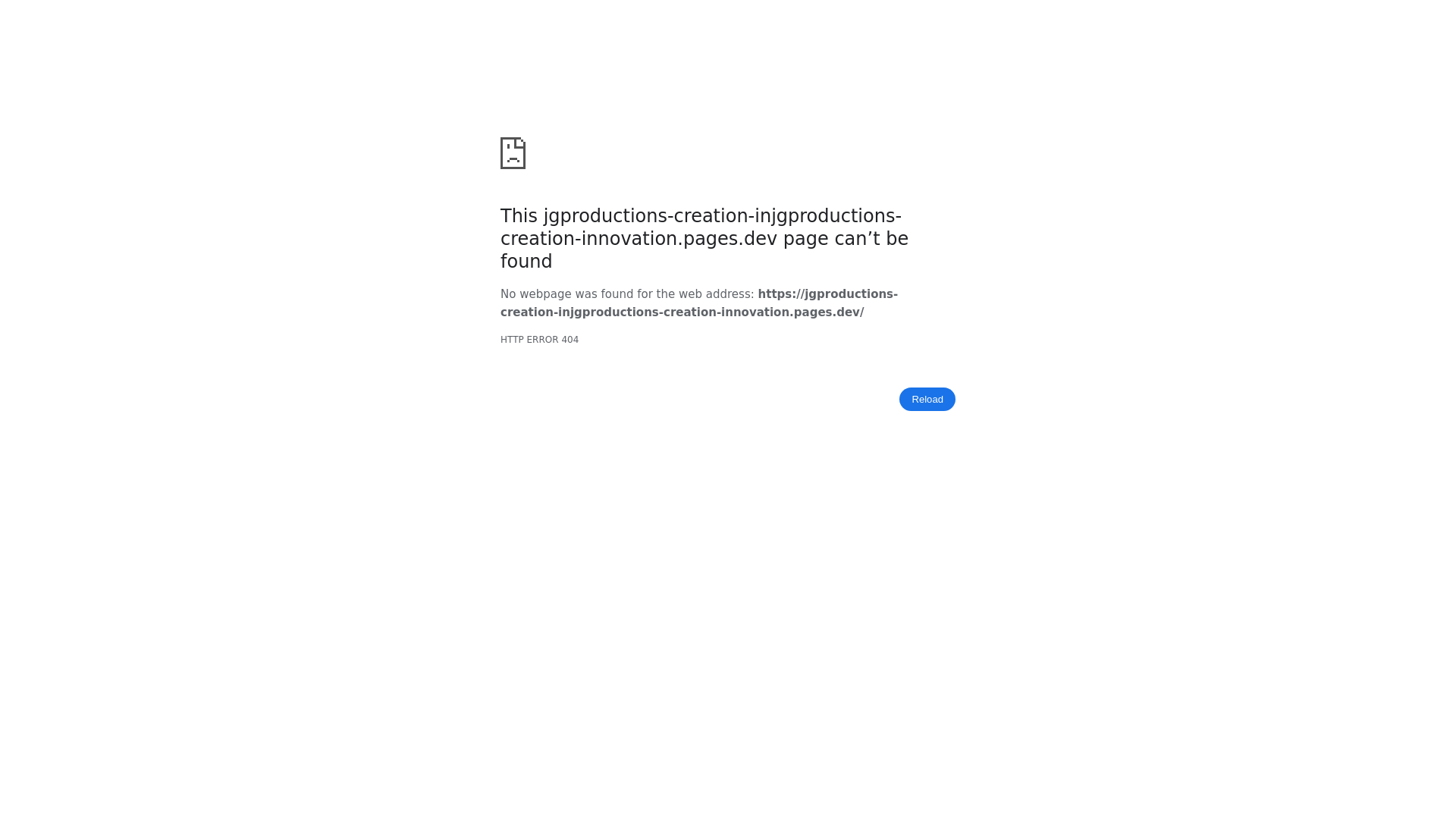 website screenshot of https://jgproductions-creation-injgproductions-creation-innovation.pages.dev/