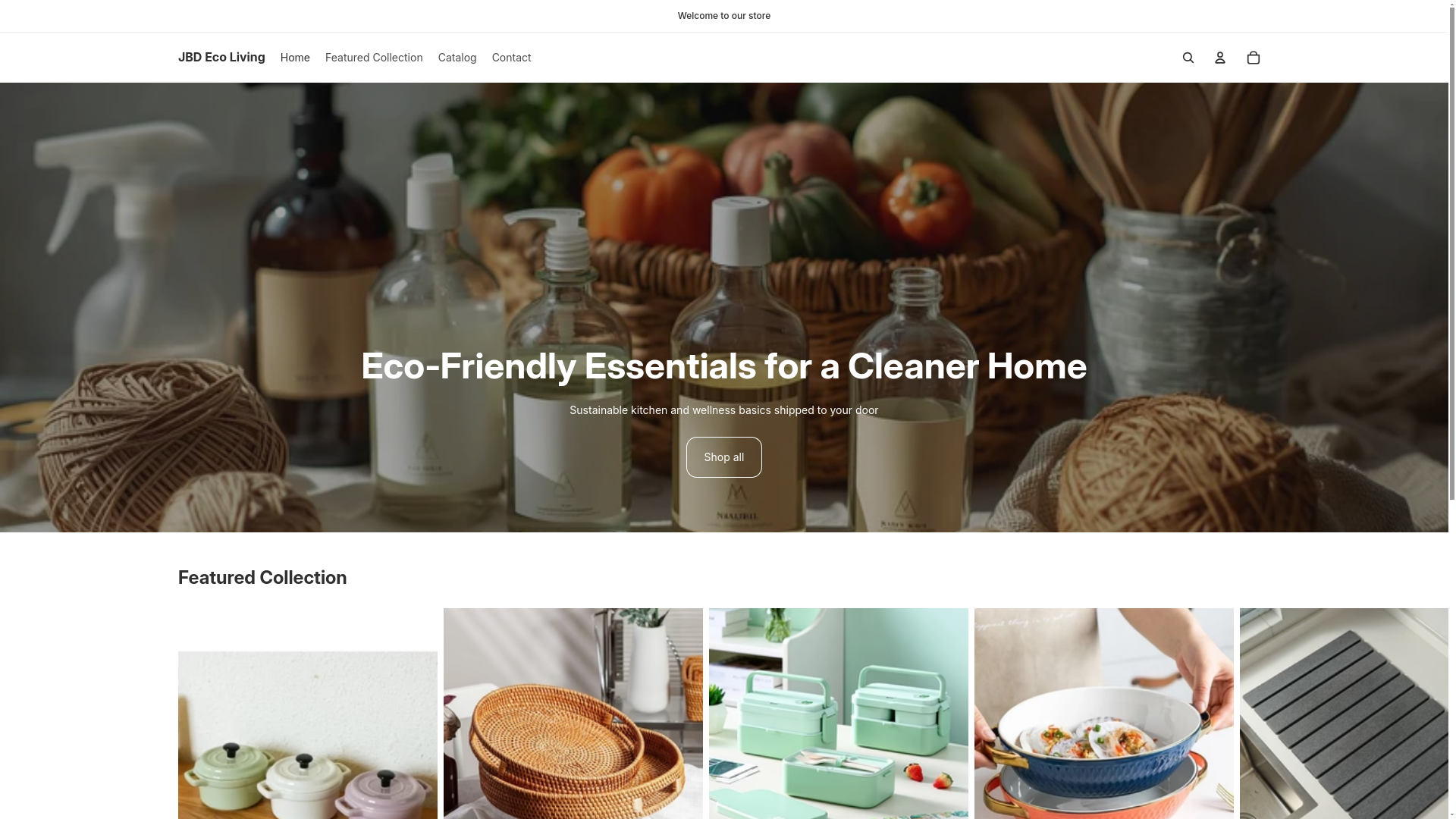 website screenshot of https://jbdecoliving.com/
