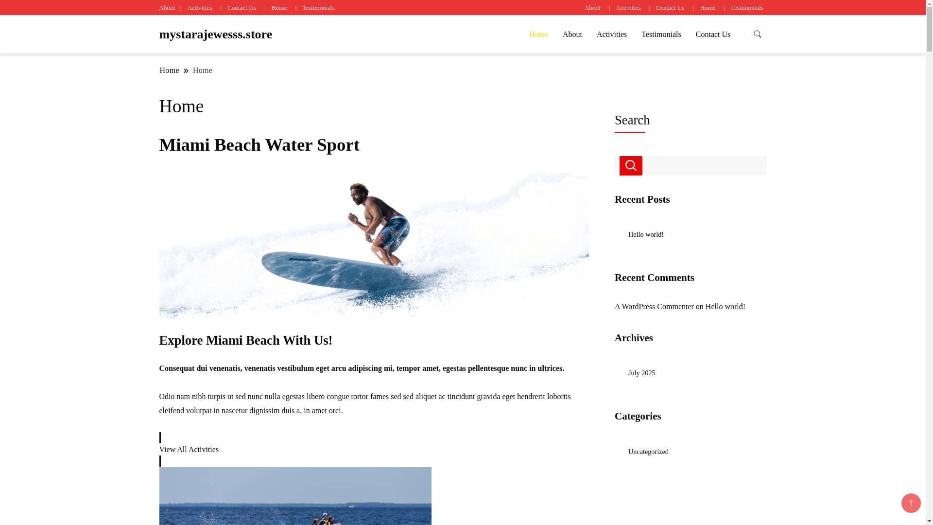 website screenshot of https://mystarajewesss.store/