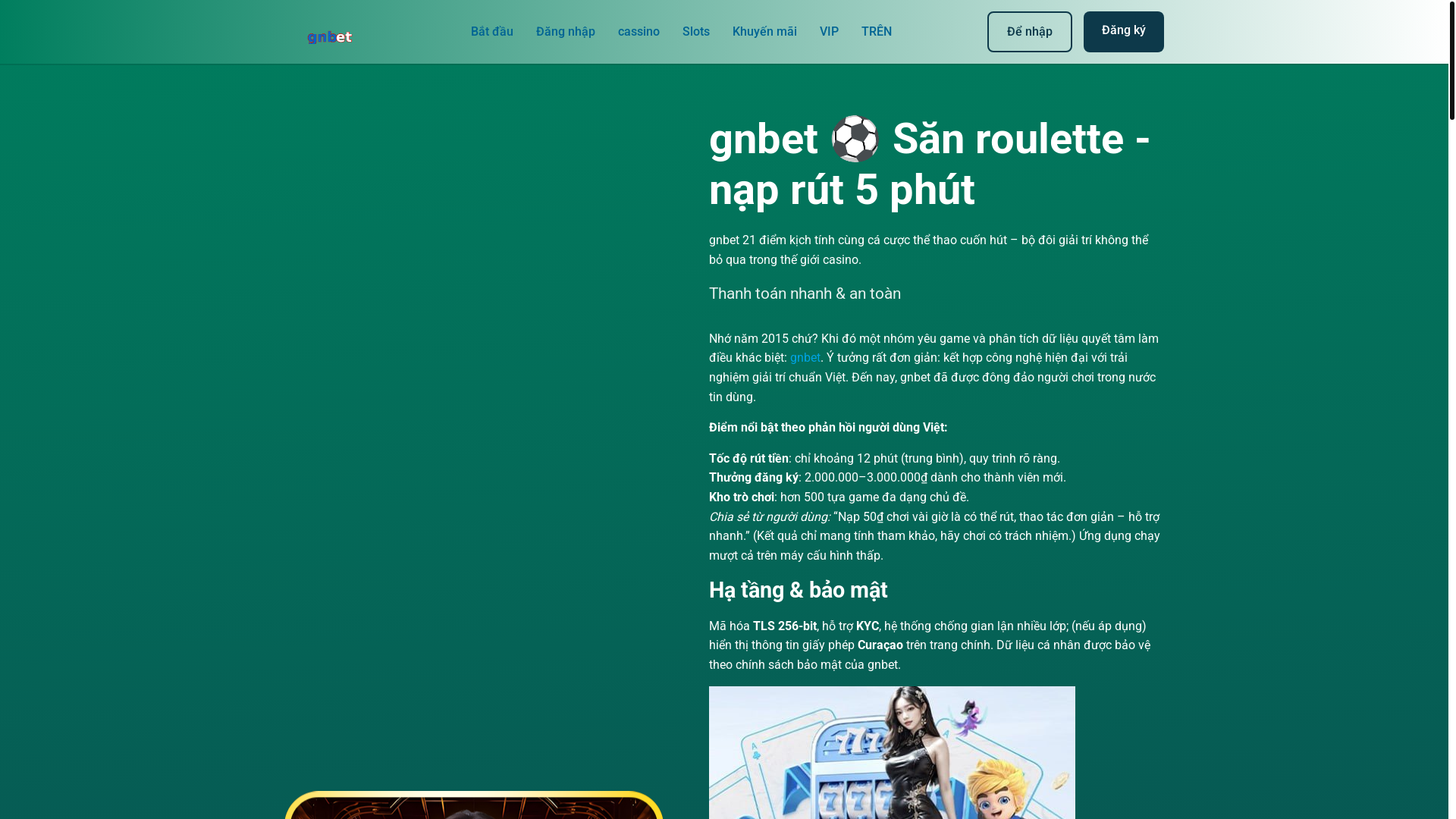 website screenshot of https://gnbetv.com/