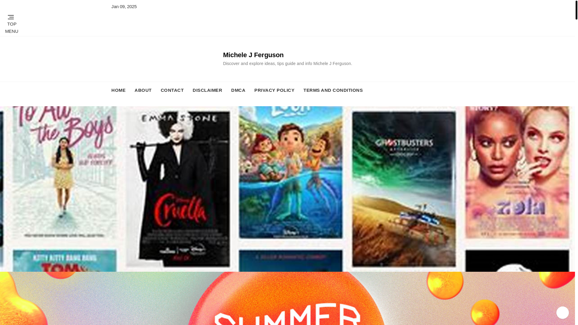 website screenshot of https://michelejfergusonj.pages.dev/