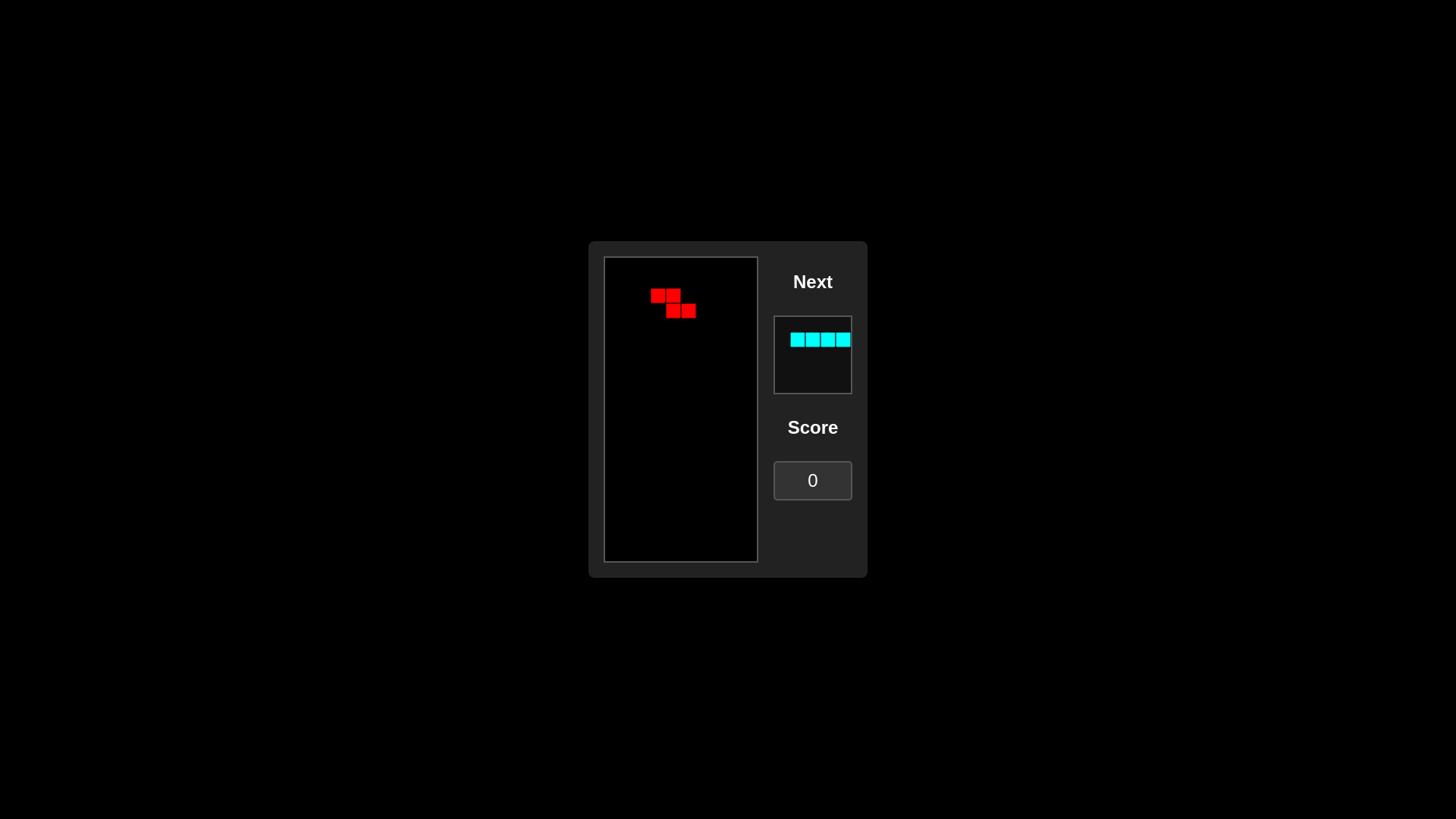 website screenshot of https://tetris-bxb.pages.dev/