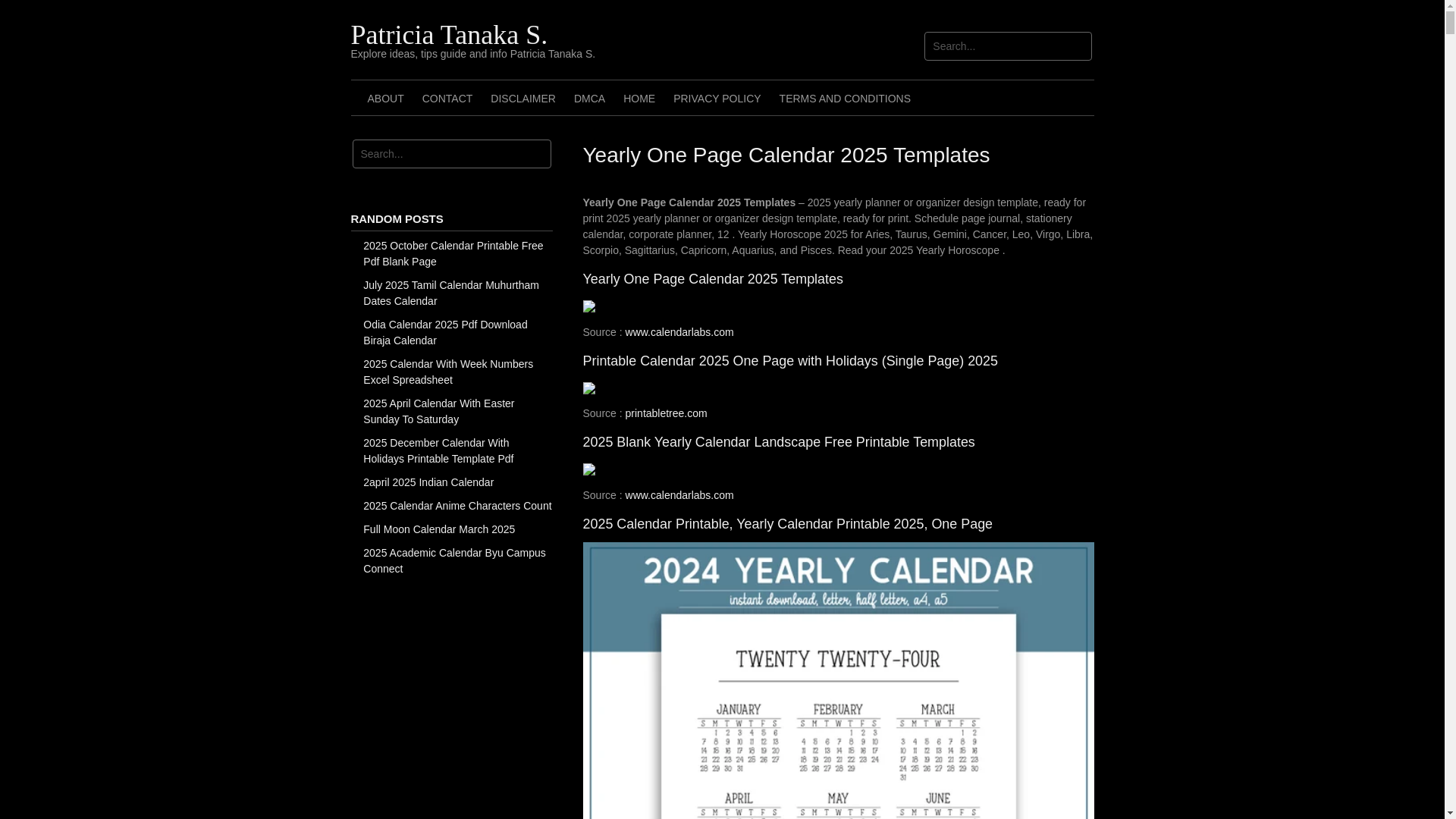 website screenshot of https://patriciatanakas.pages.dev/