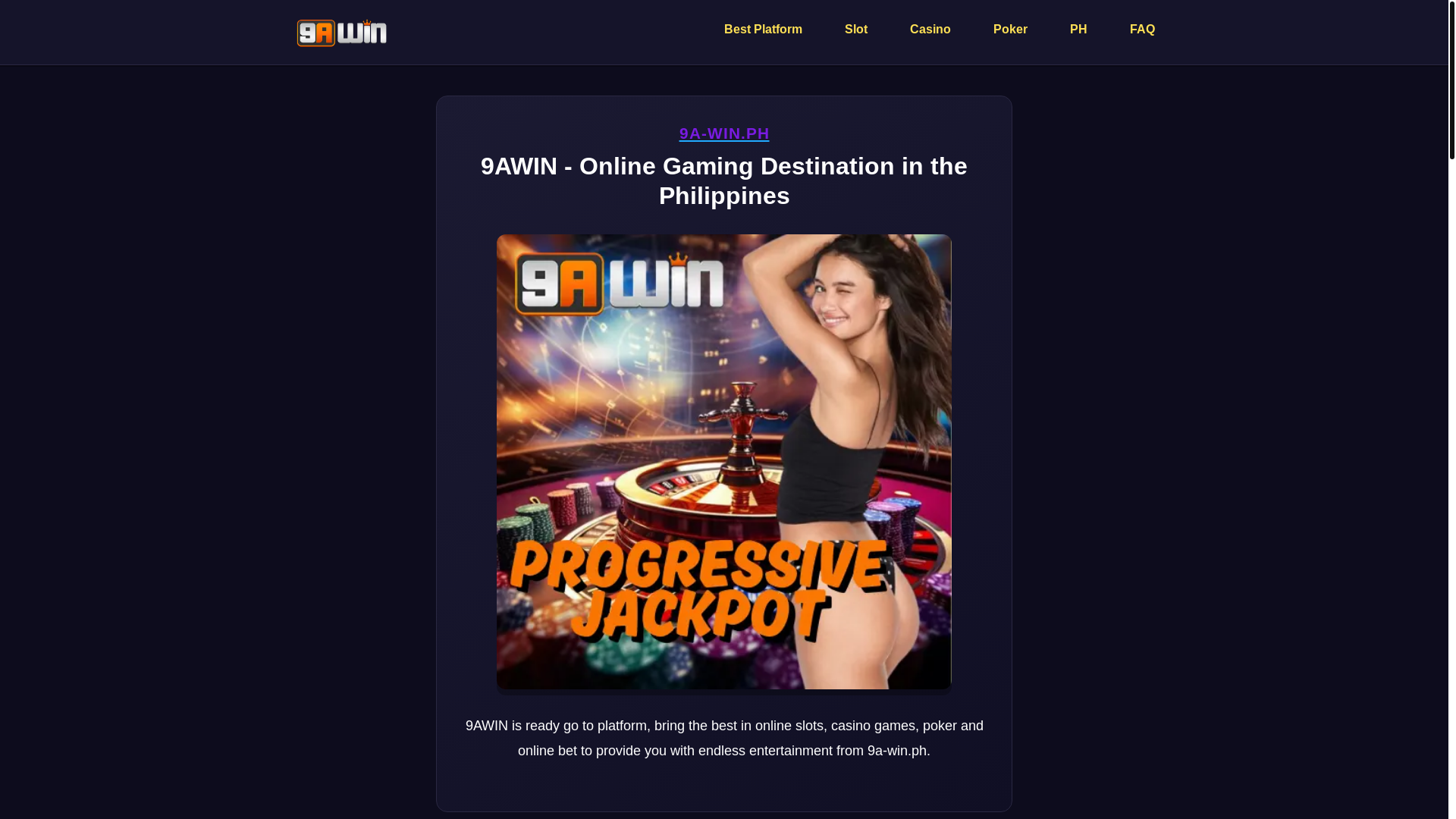 website screenshot of https://9awin.pages.dev/