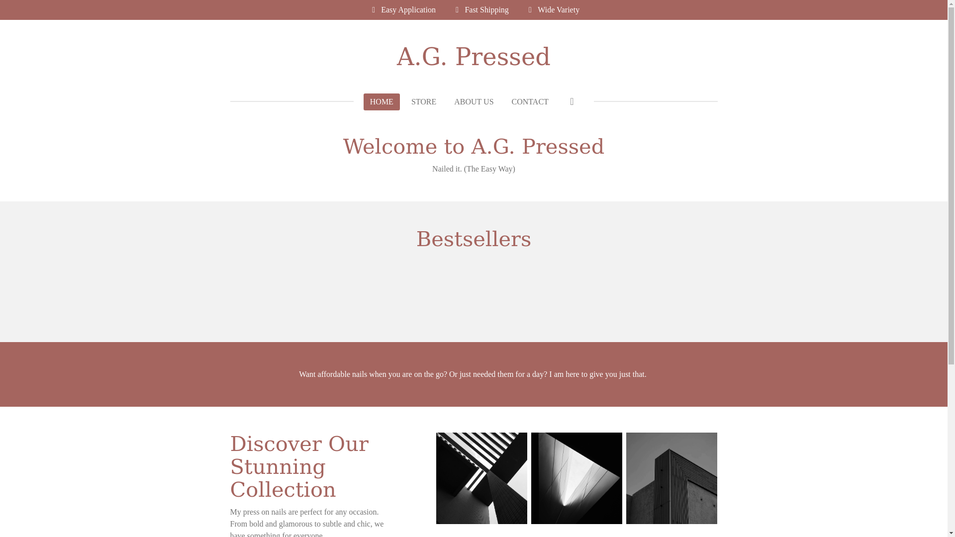 website screenshot of https://agpressed.com/