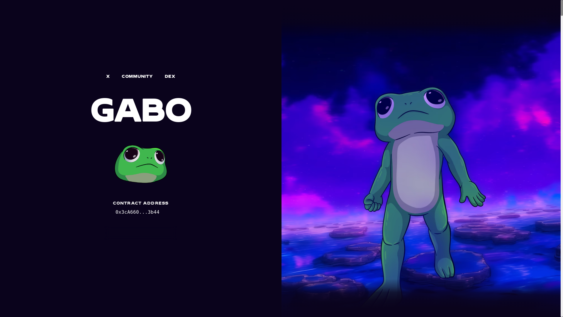 website screenshot of https://thegabo-xyz.pages.dev/