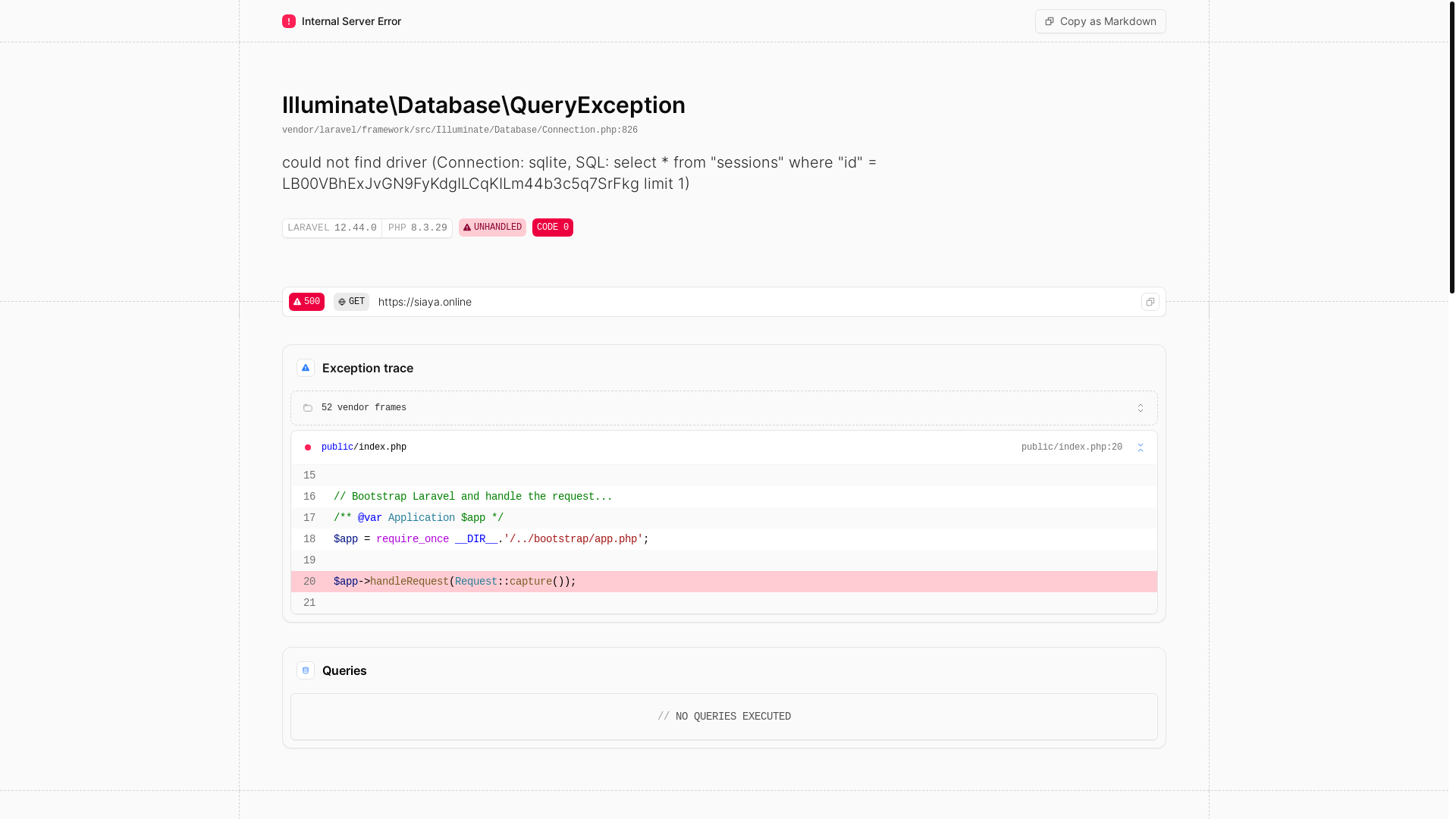 website screenshot of https://siaya.online/