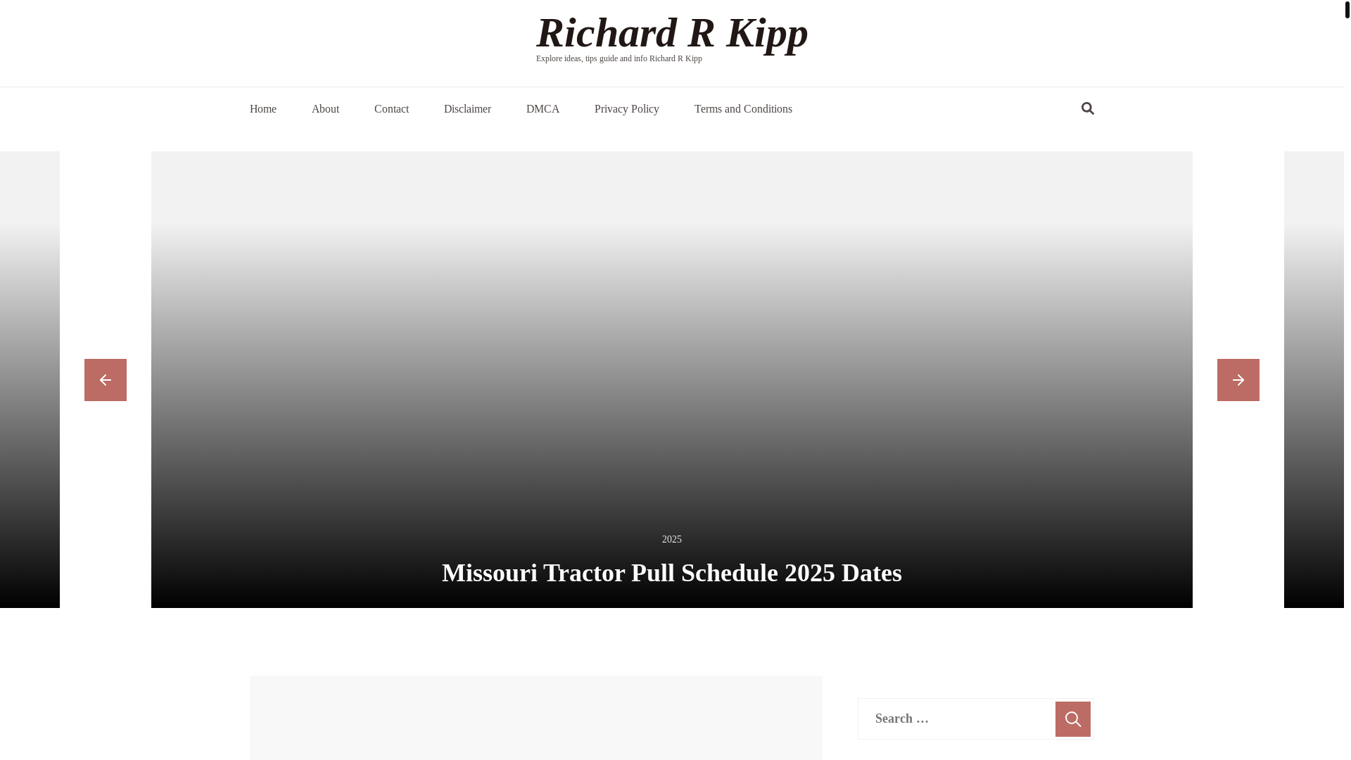 website screenshot of https://richardrkippm.pages.dev/