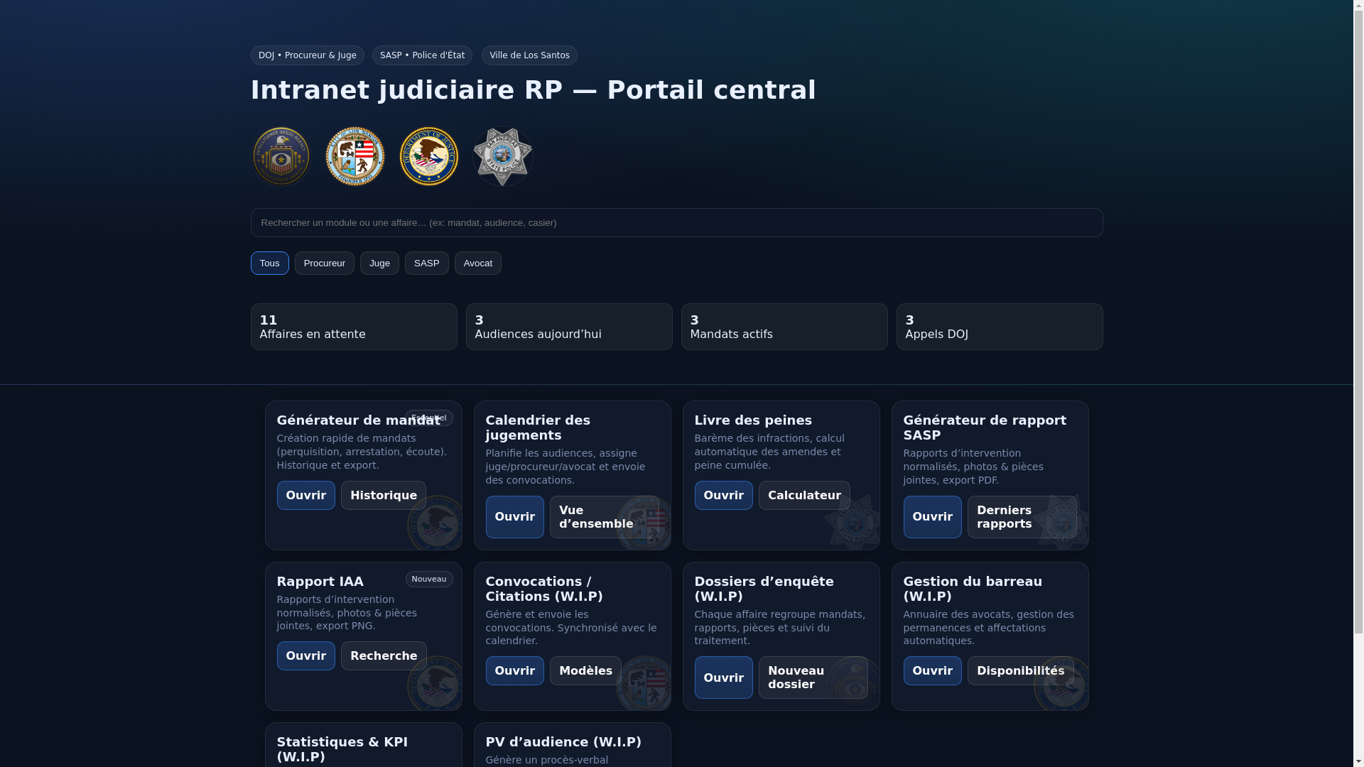 website screenshot of https://justicelimitless.com/