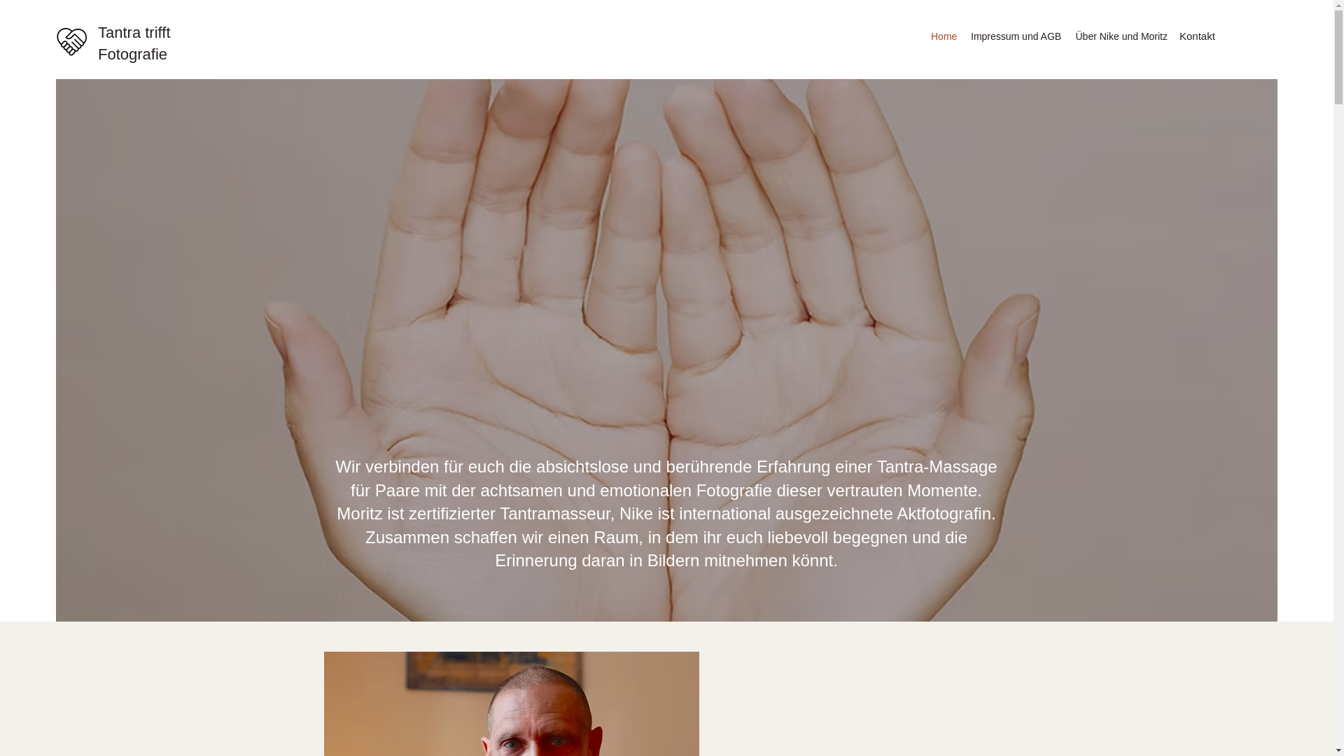 website screenshot of https://tantratrifftfotografie.de/