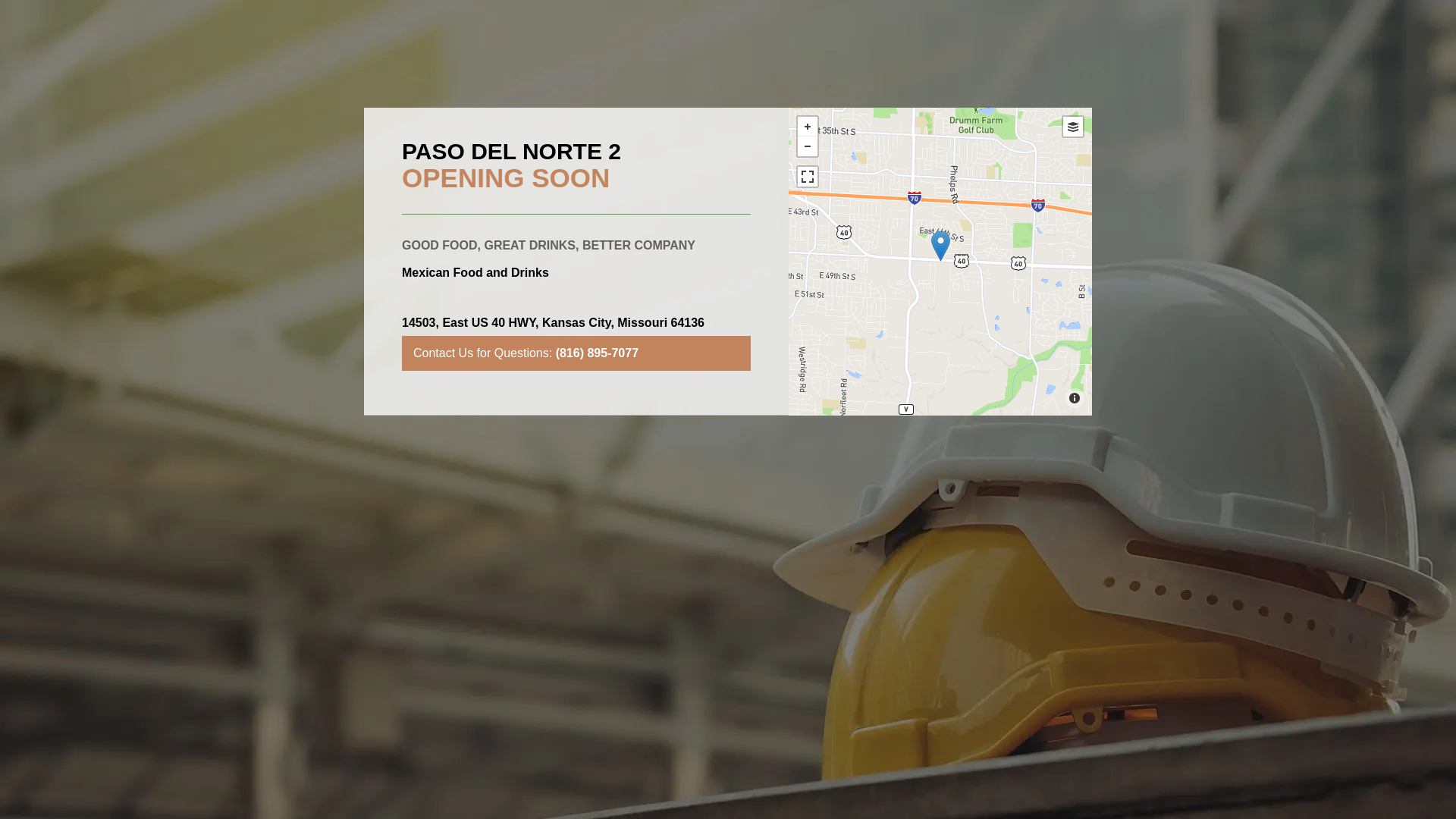 website screenshot of https://pasodelnorte2.com/