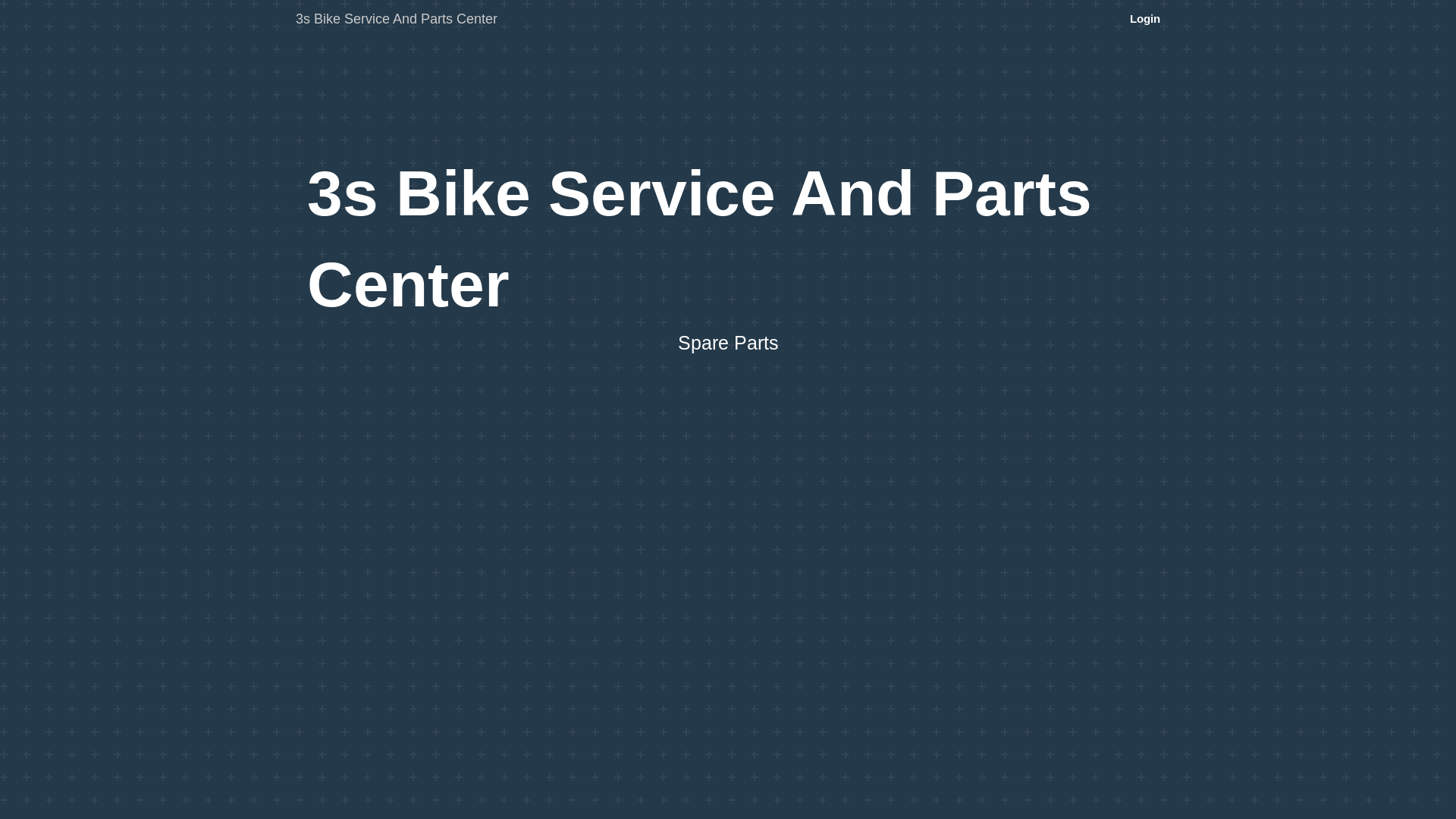 website screenshot of https://3sbikeserviceandpartscenter.online/