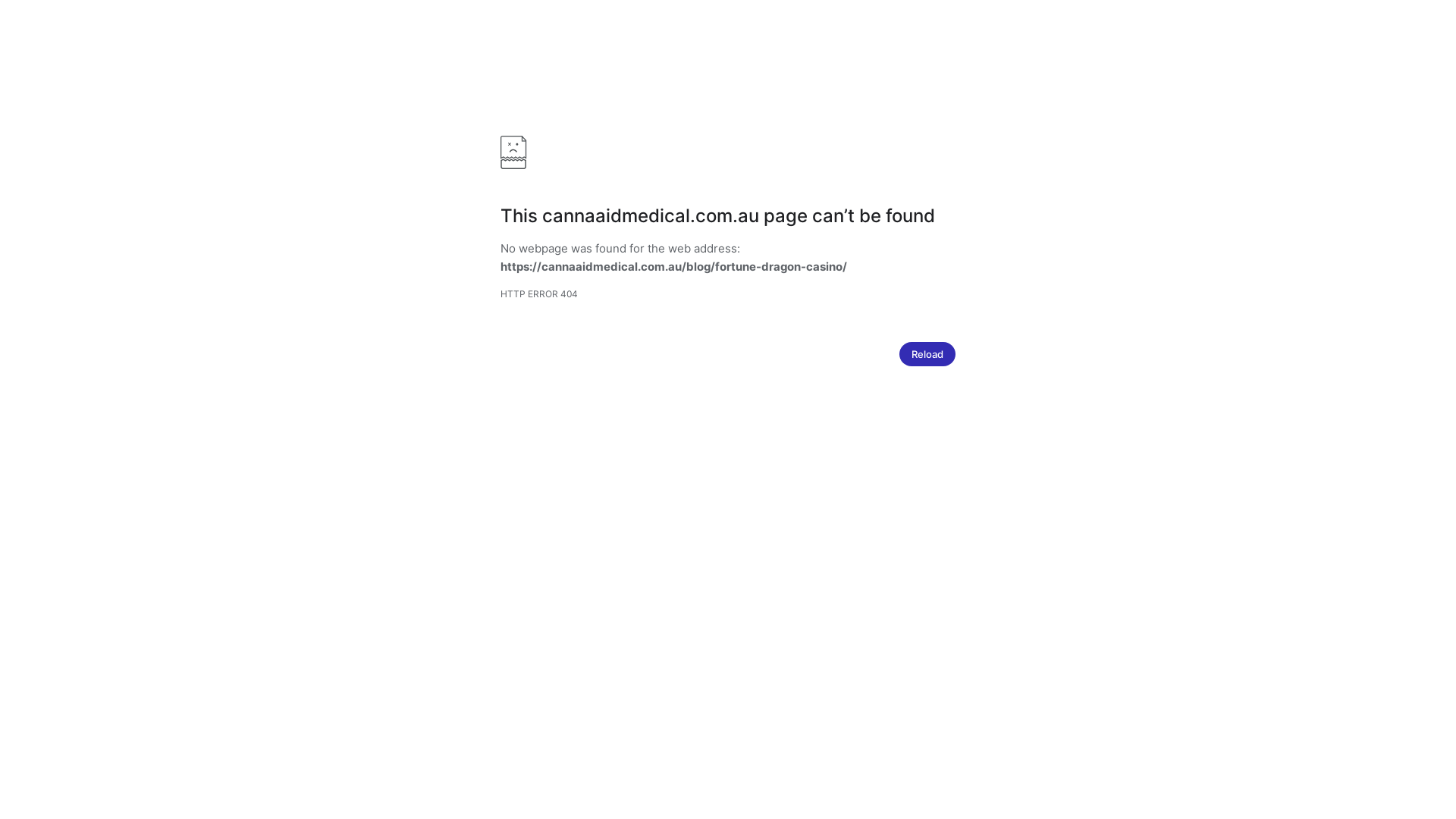 website screenshot of http://cannaaidmedical.com.au/blog/fortune-dragon-casino/