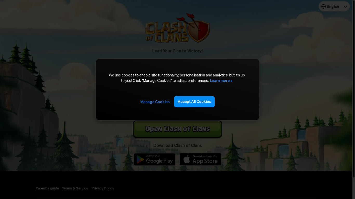 website screenshot of https://link.clashofclans.com/en?action=OpenLayout&id=TH15%3AWB%3AAAAALAAAAAJpKf0wN7dzhYjEI_ihSriM