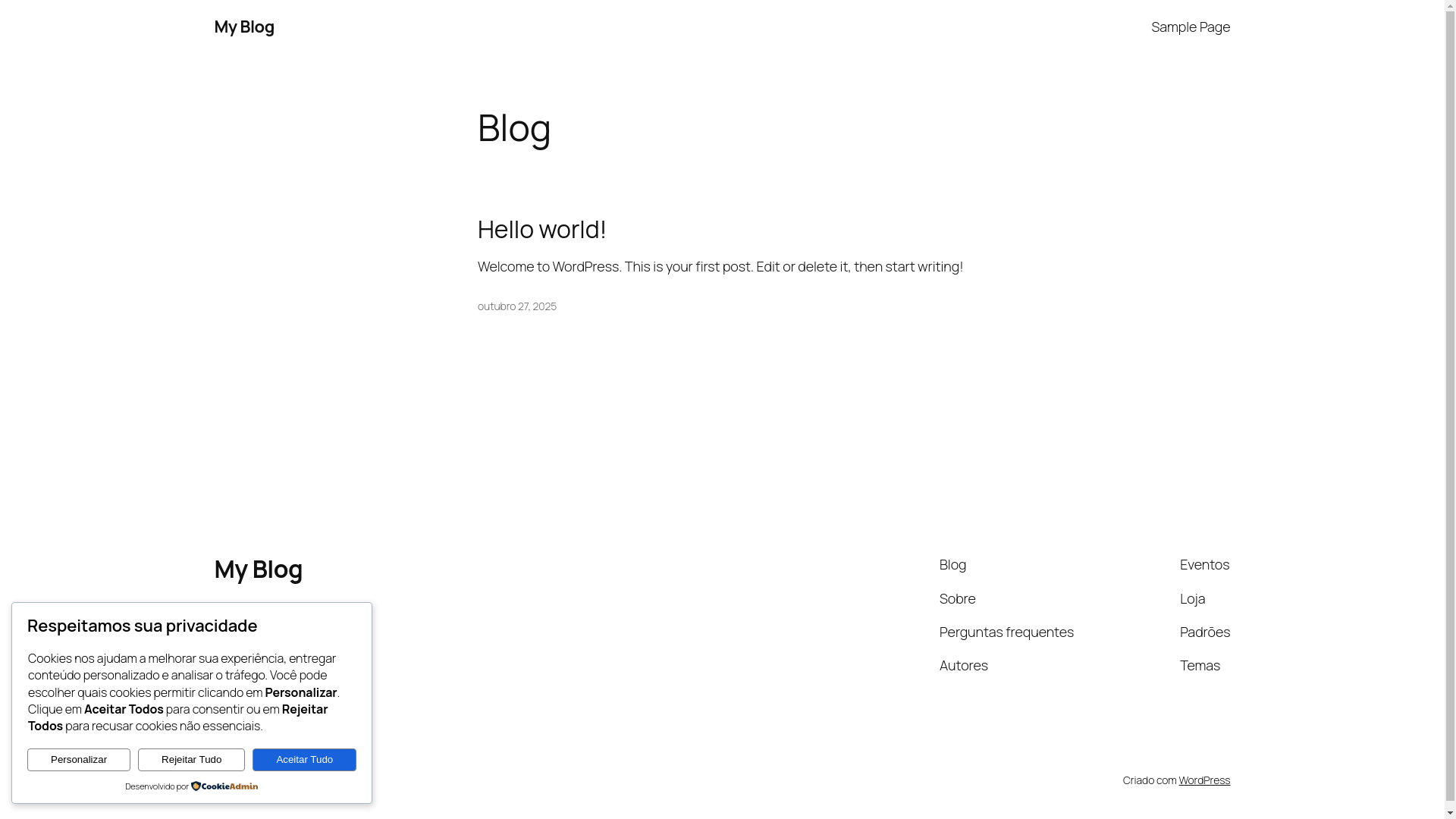 website screenshot of https://avenceexpert.com.br/