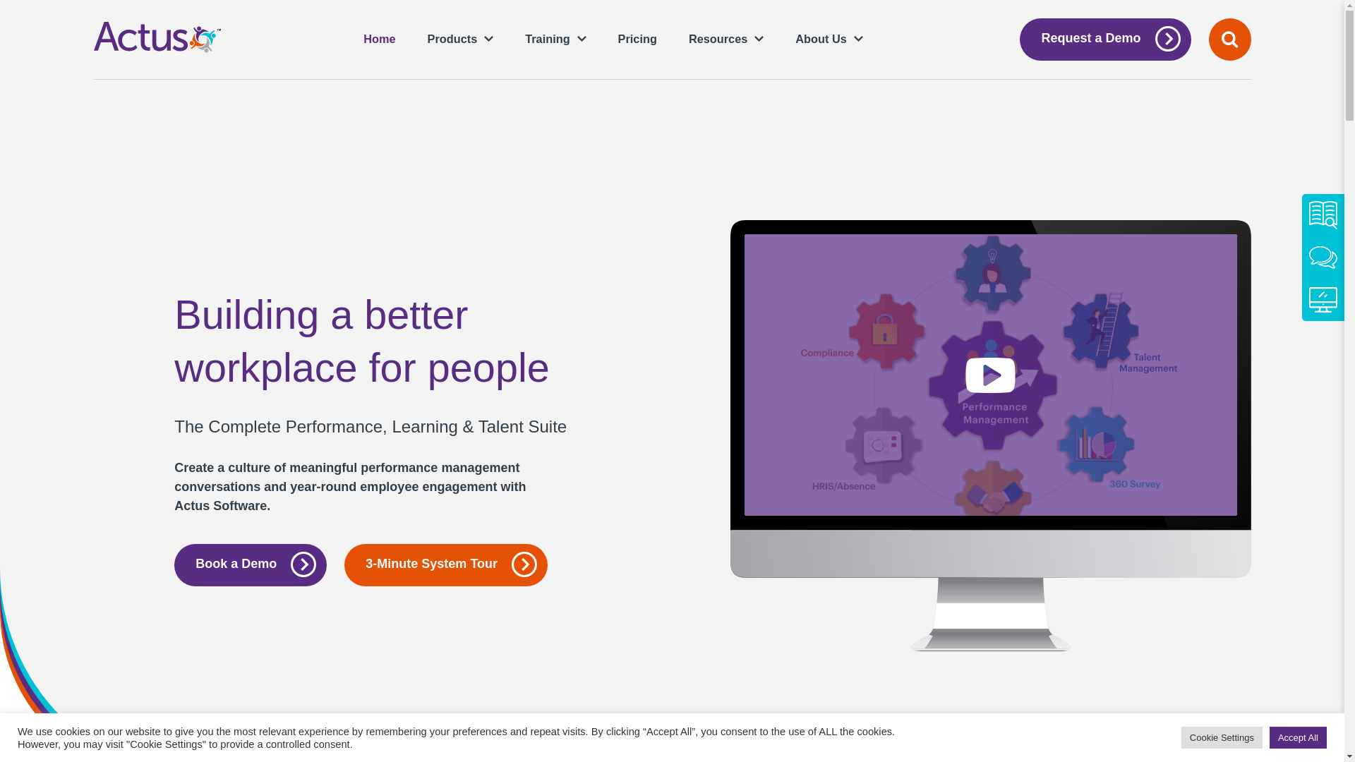 website screenshot of https://actusregulate.com/
