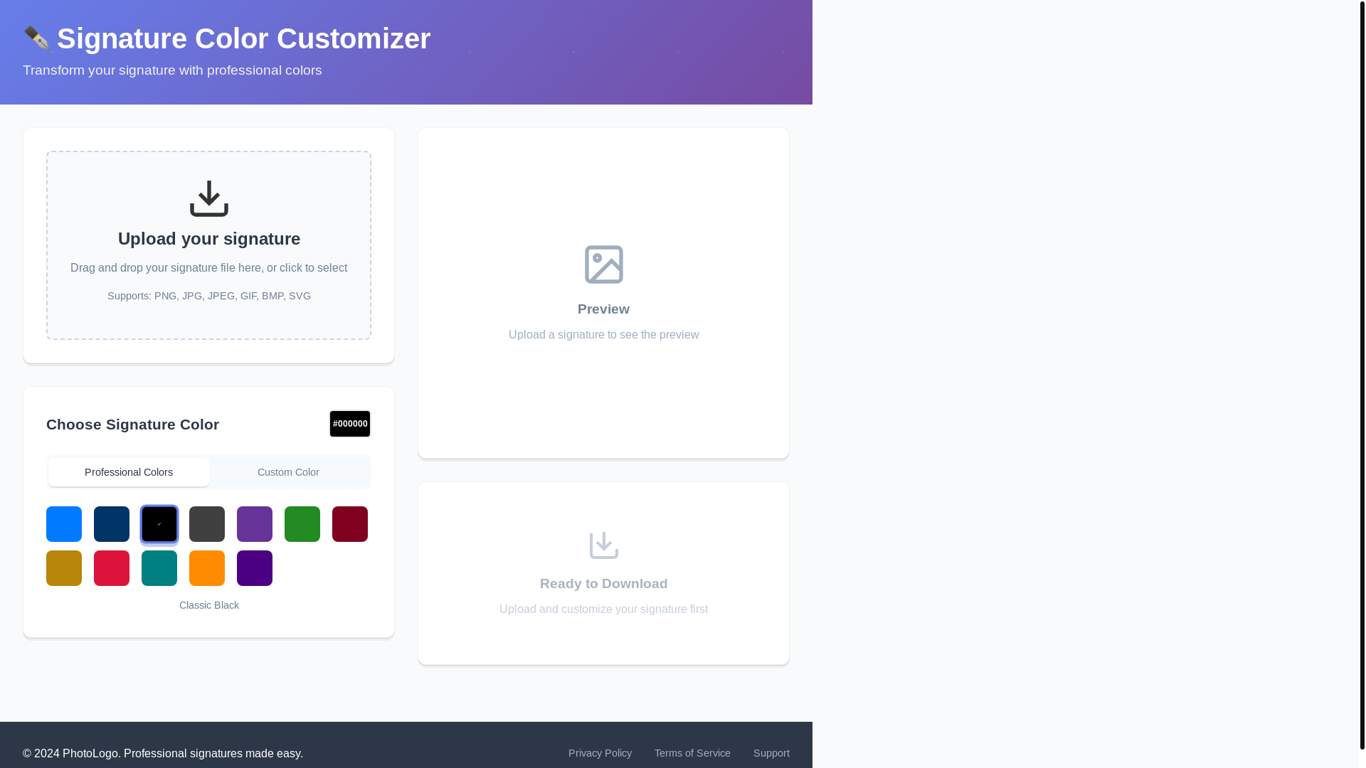 website screenshot of https://color-unlocker.pages.dev/