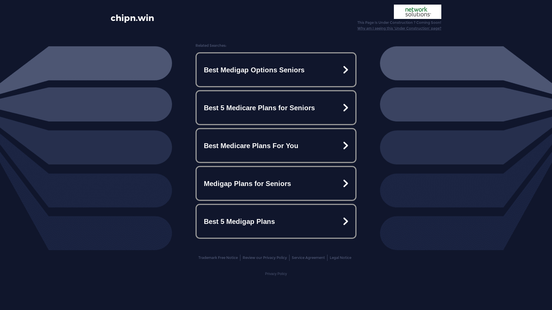 website screenshot of https://chipn.win/