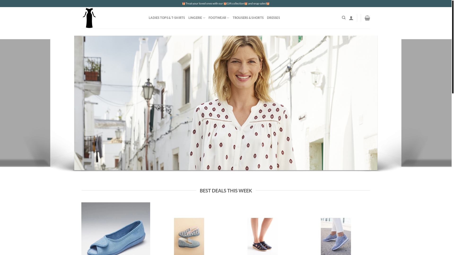 website screenshot of http://ladiestopsshop.com/