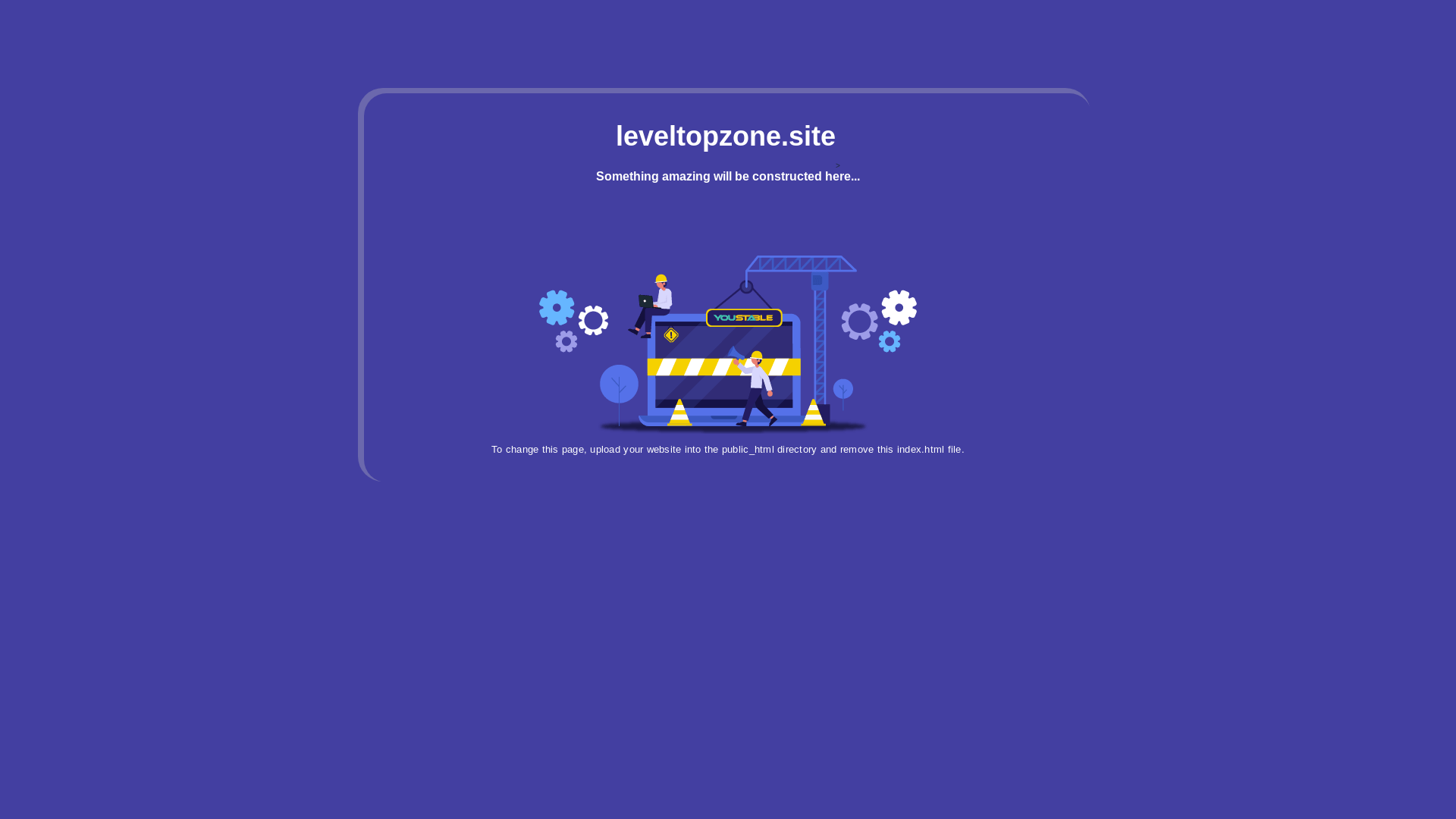 website screenshot of https://leveltopzone.site/