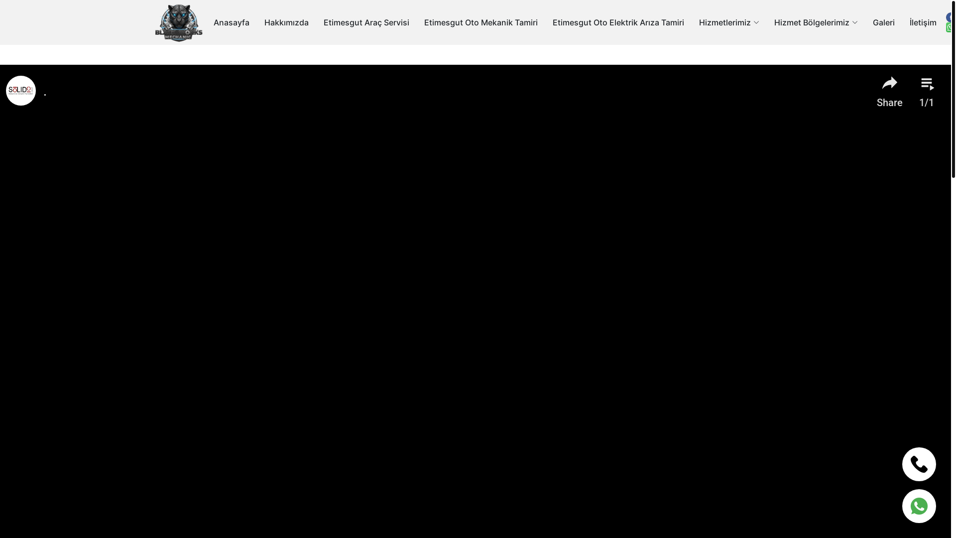 website screenshot of https://blackworksmechanic.com/