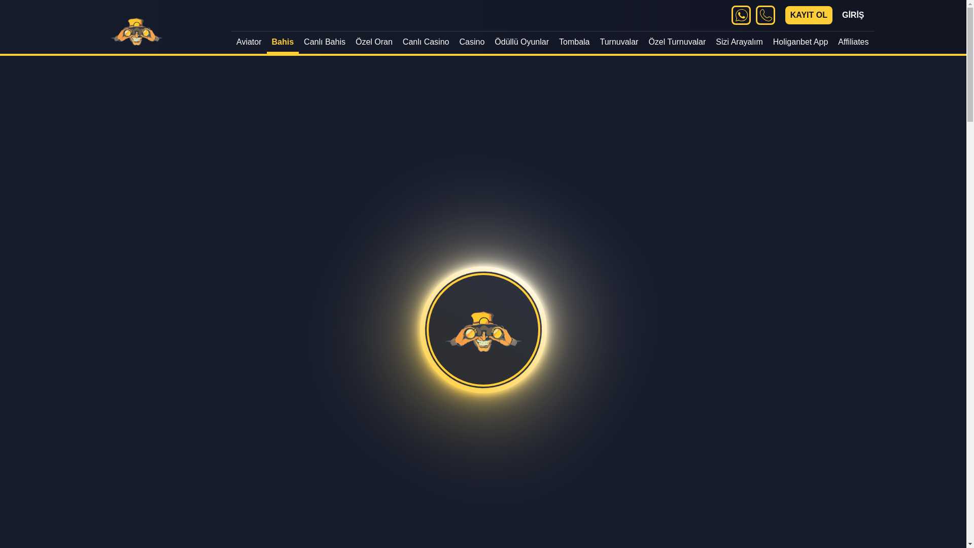 website screenshot of https://1192holiganbet.com/