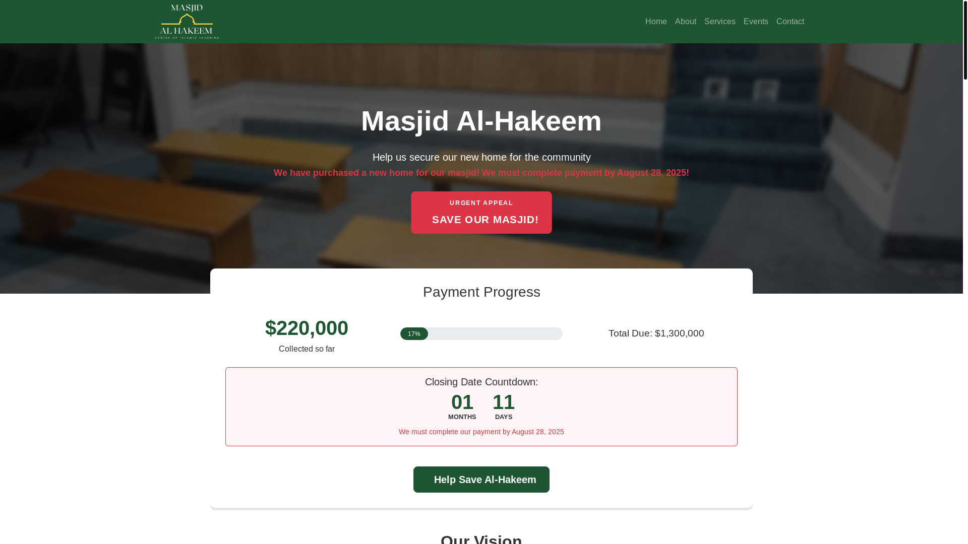 website screenshot of https://alhakeem-ca.pages.dev/