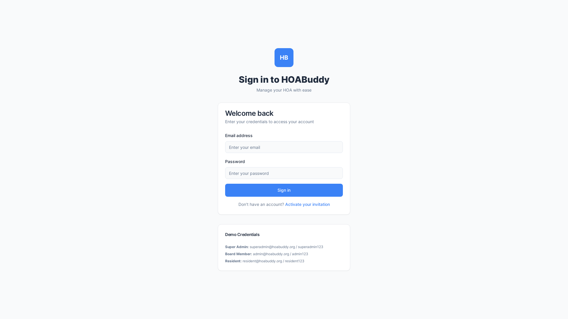 website screenshot of https://hoabuddy.org/