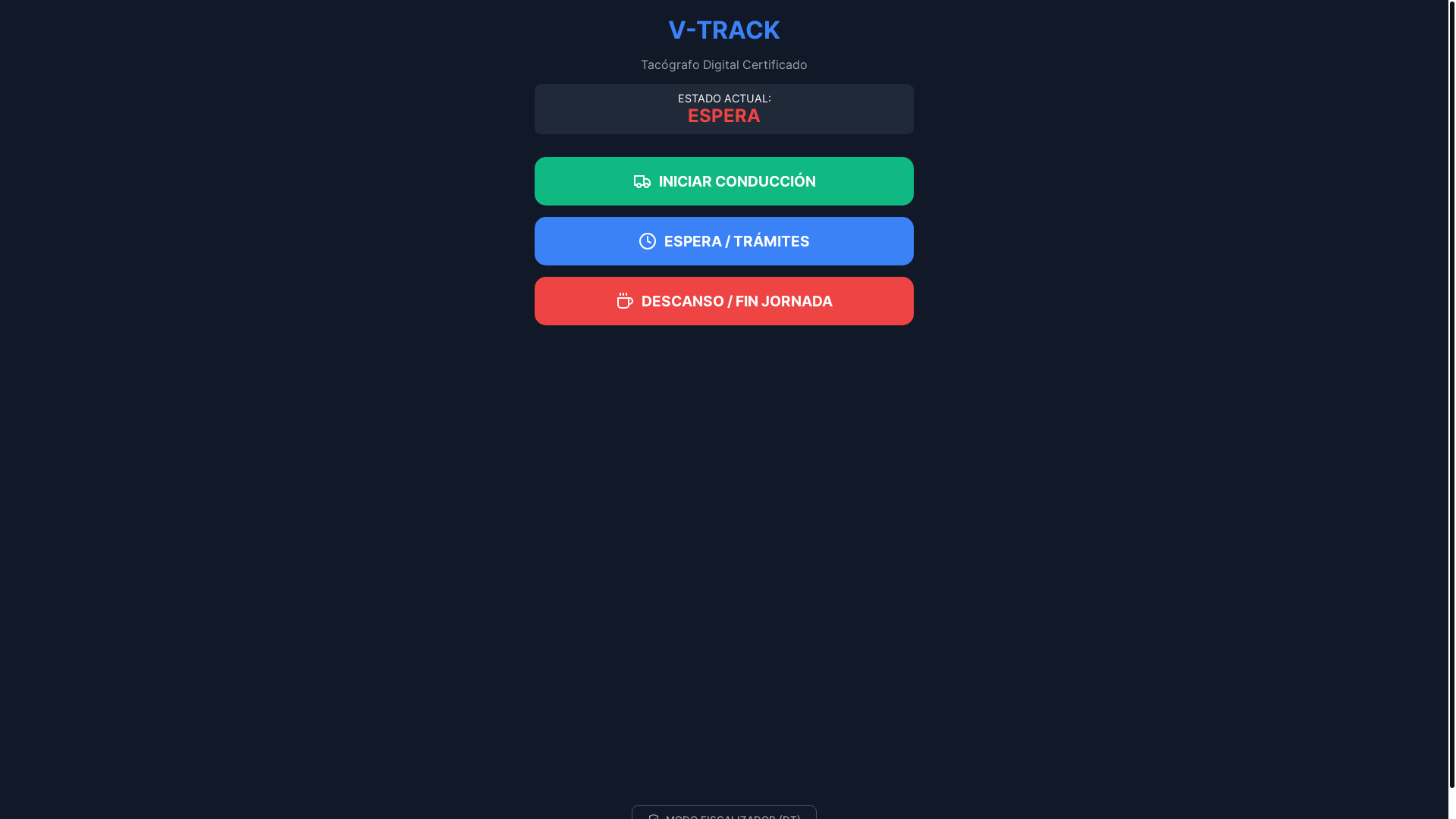 website screenshot of https://v-track.cl/