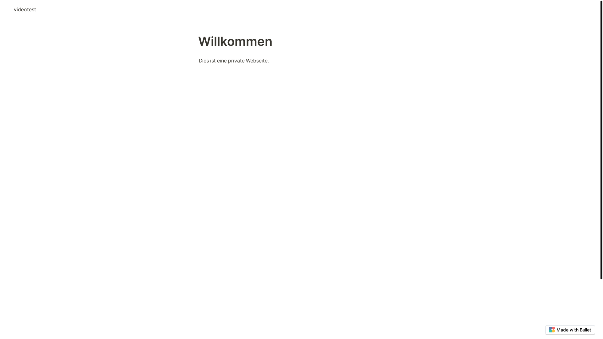 website screenshot of https://videotest-bullet.pages.dev/