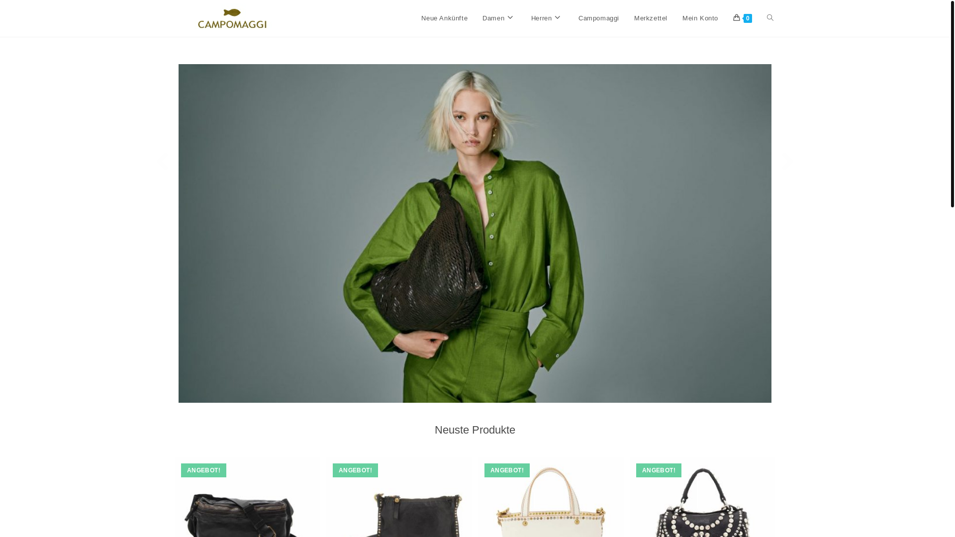 website screenshot of https://www.irenemartini.shop/