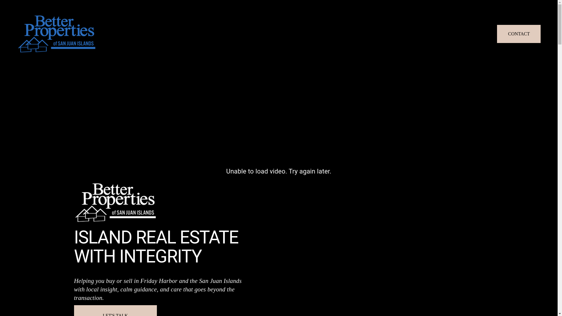website screenshot of https://sanjuanrealty-wa.com/