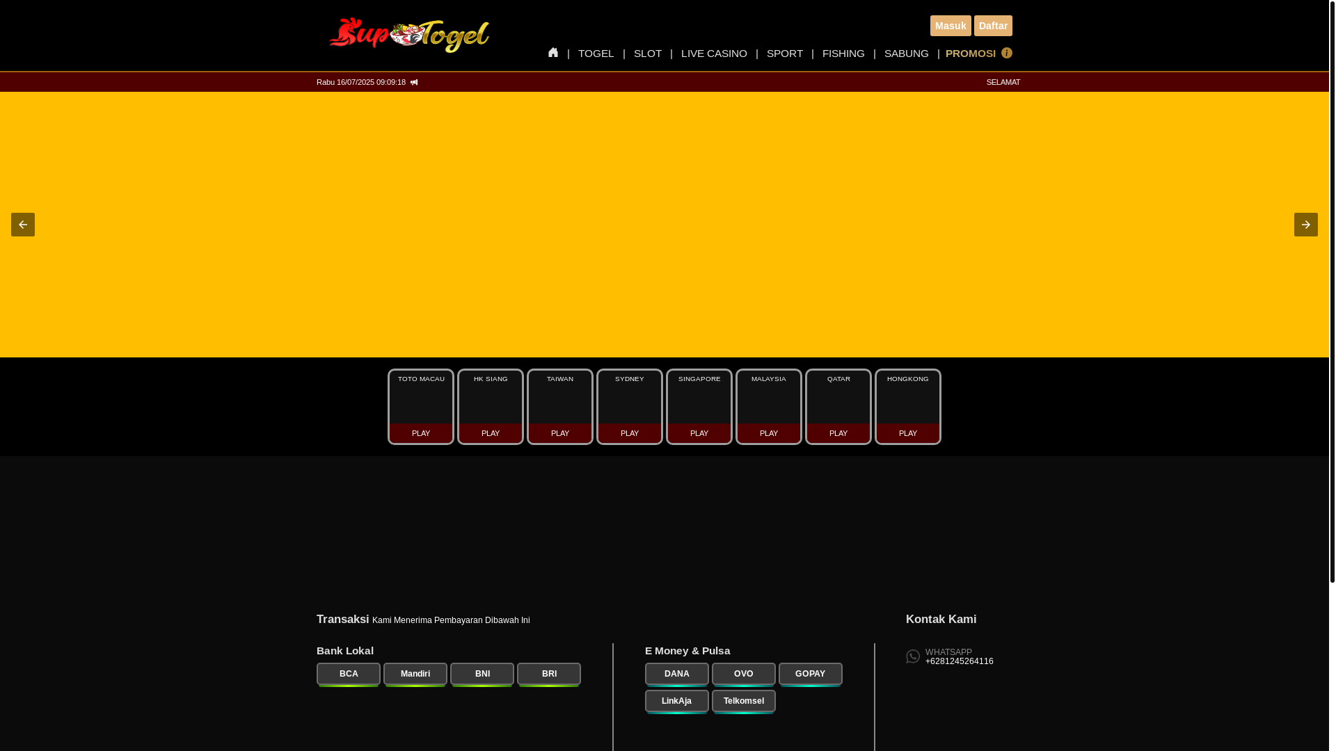 website screenshot of https://suptaste.pages.dev/