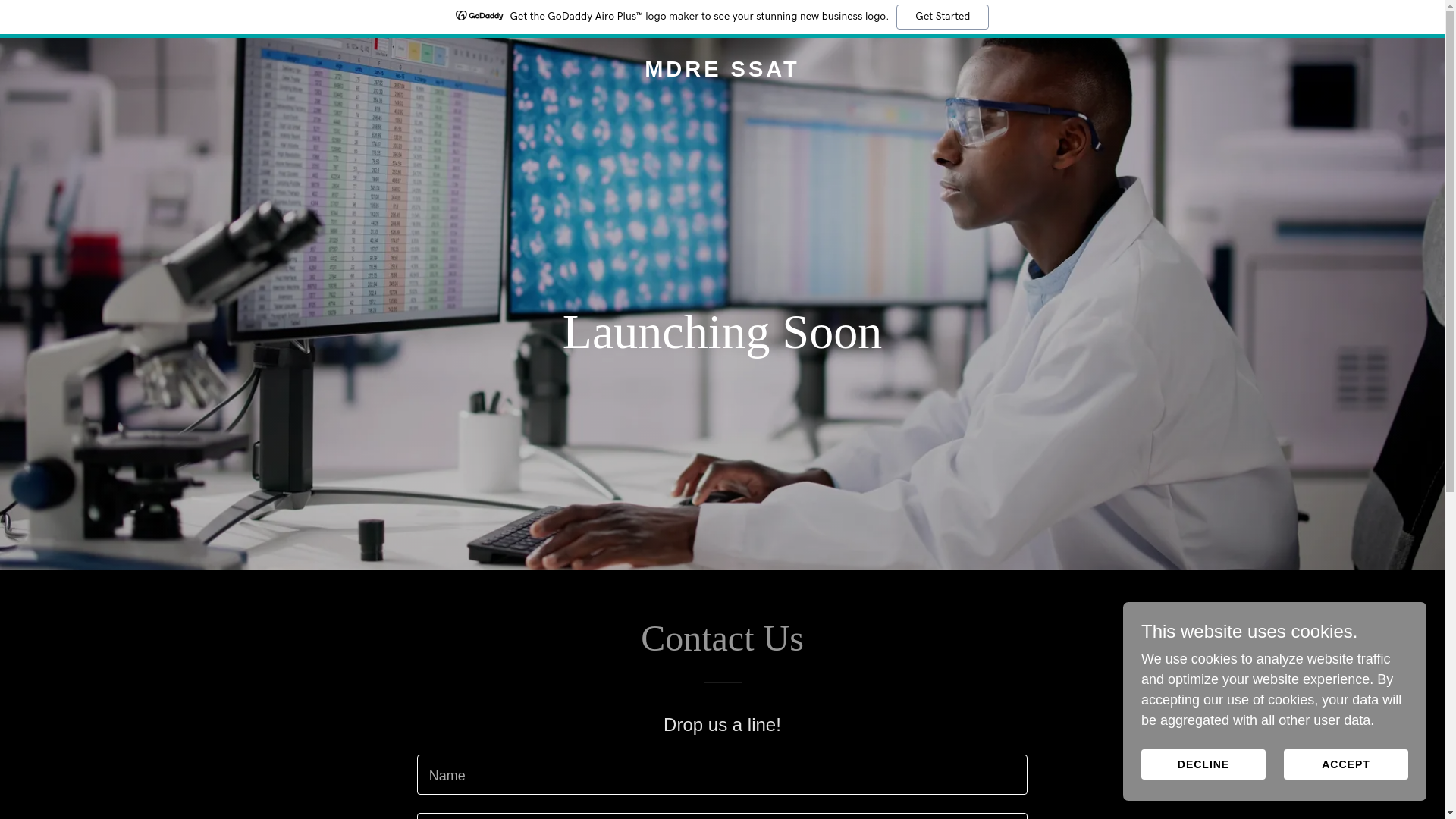 website screenshot of https://mdre-ssat.com/