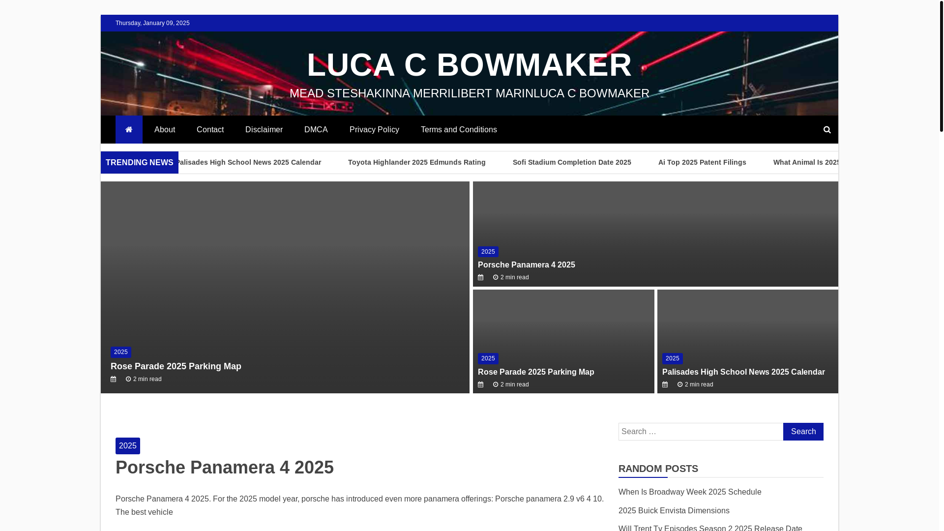 website screenshot of https://lucacbowmaker.pages.dev/